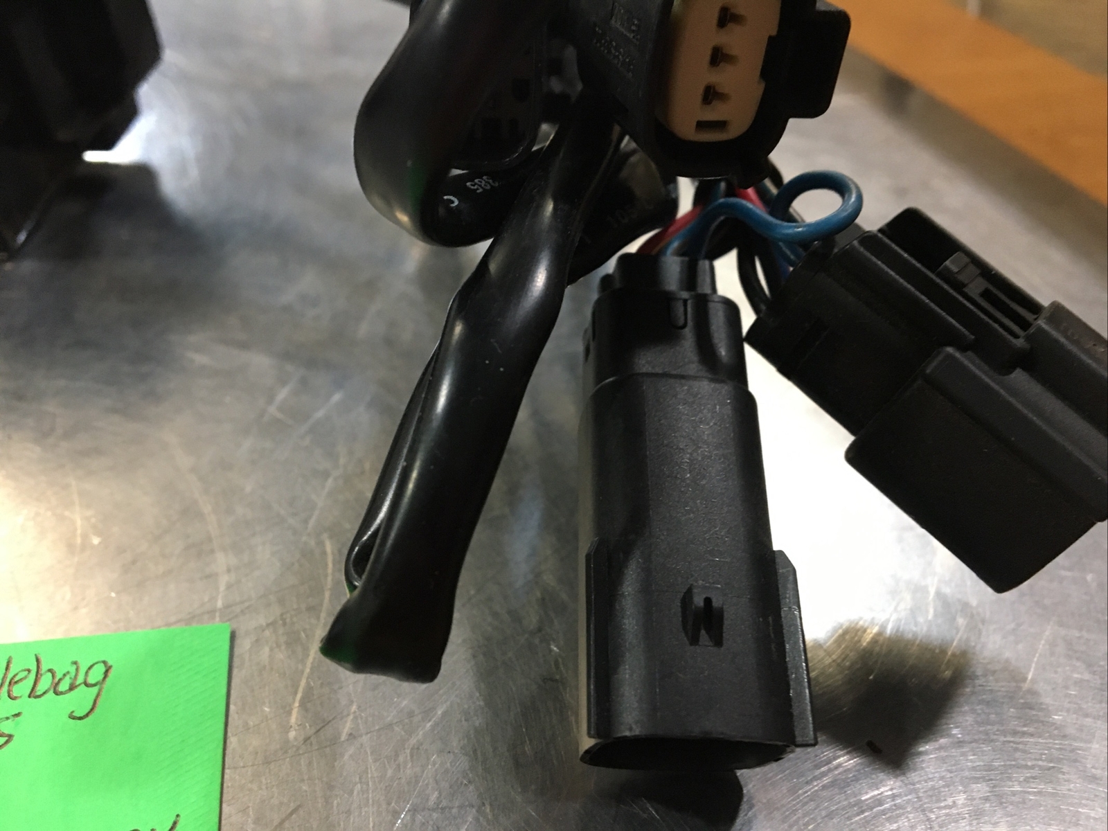 Harley Davidson LED GLO Saddlebag Light Wiring Harness