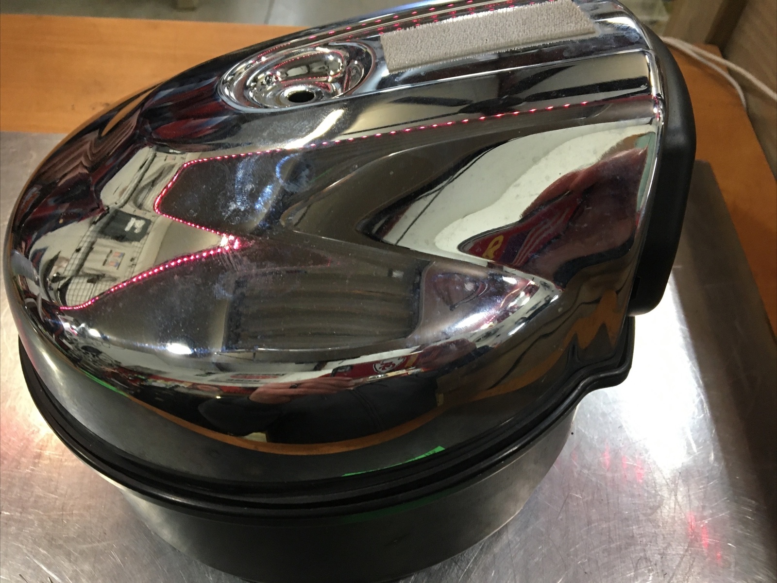 Harley Davidson oem Air Cleaner Backing Plate & Chrome Cover