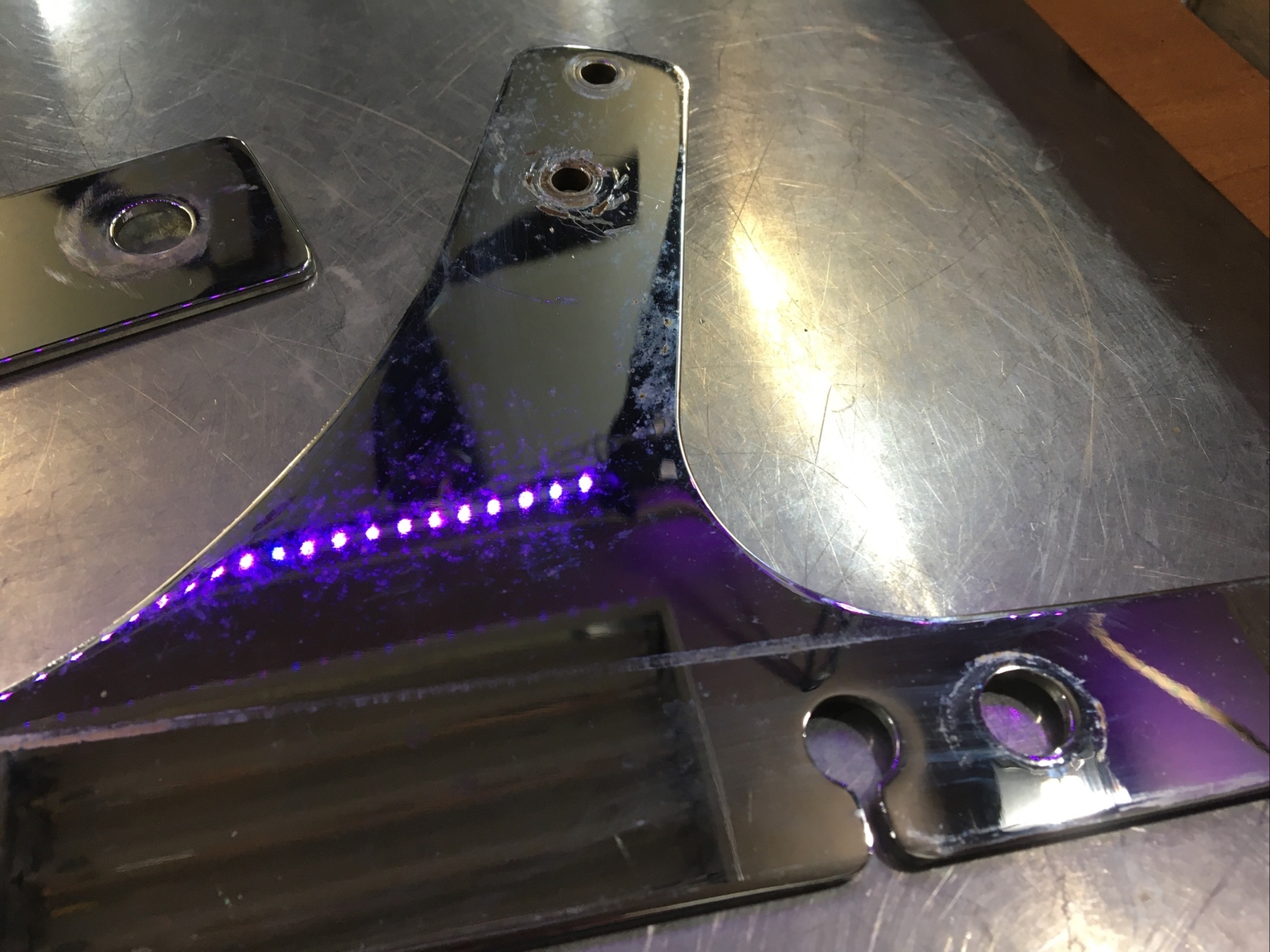 Chrome Sissybar Sideplates For Harley  | Knobtown Cycle