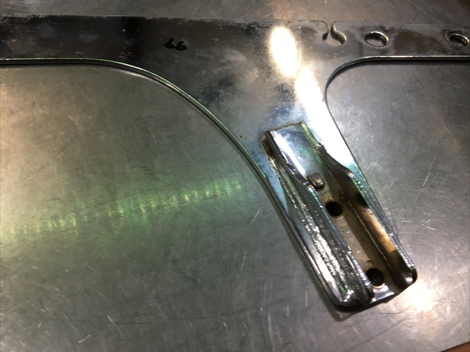 Chrome Sissybar Sideplates For Harley  | Knobtown Cycle