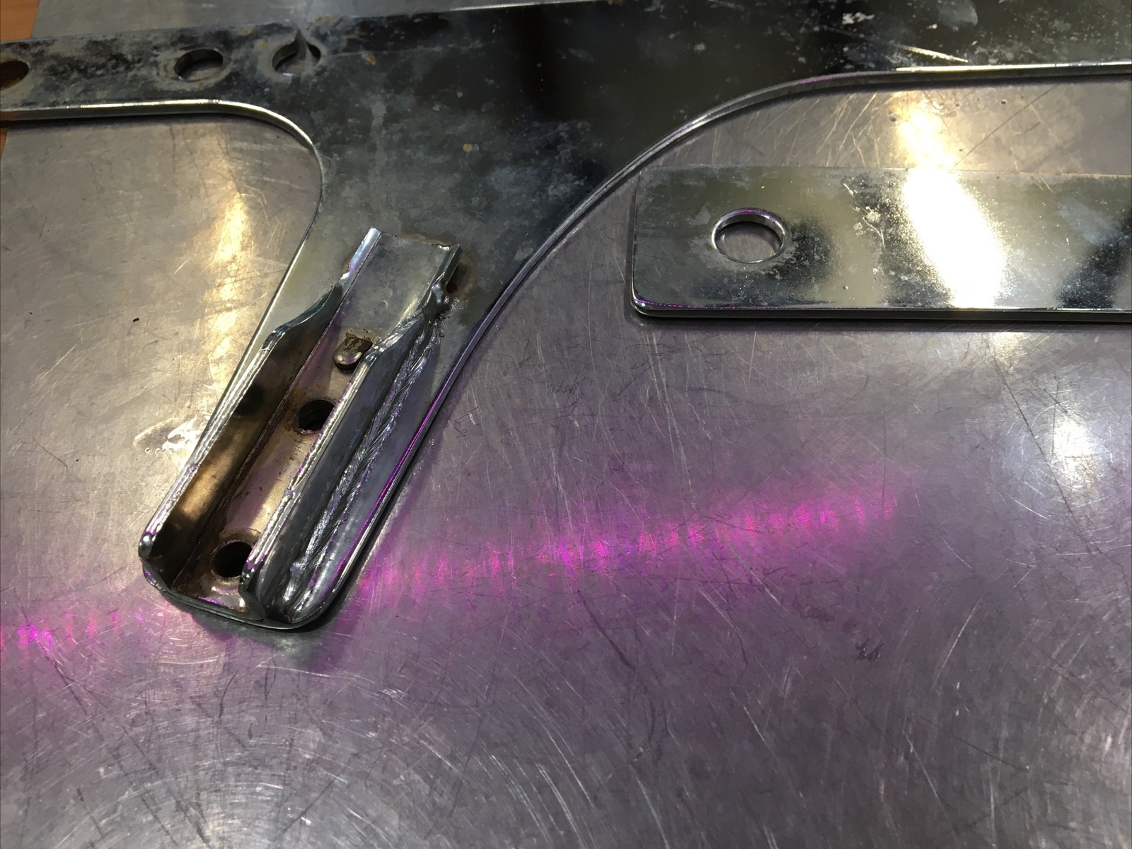 Chrome Sissybar Sideplates For Harley  | Knobtown Cycle