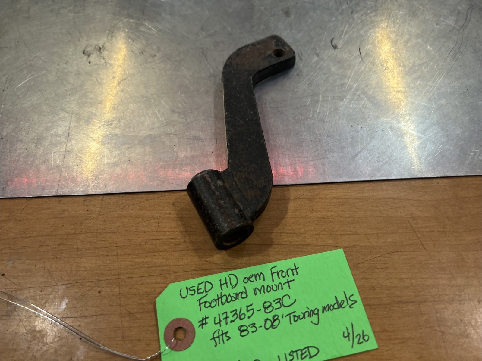 Harley Davidson oem Front Footboard Mount #47365-83C