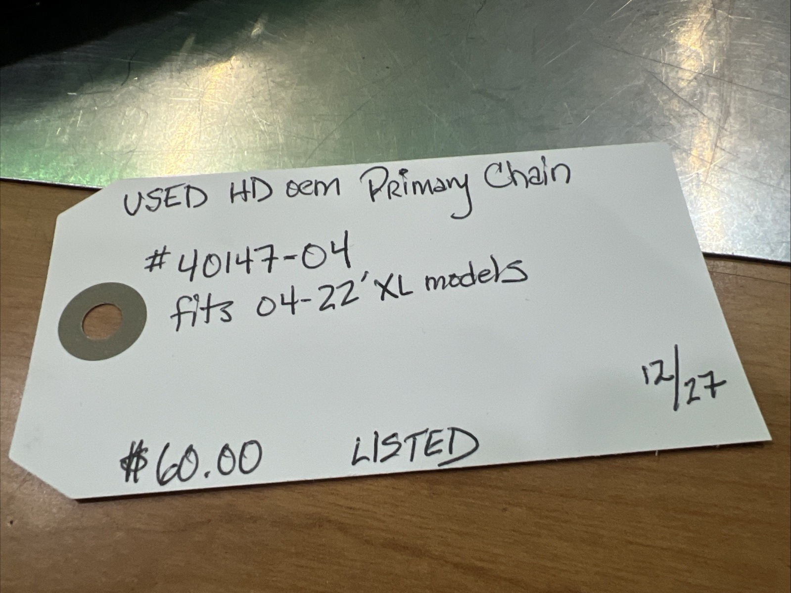 Harley Davidson oem Primary Chain #40147-04 | Knobtown Cycle