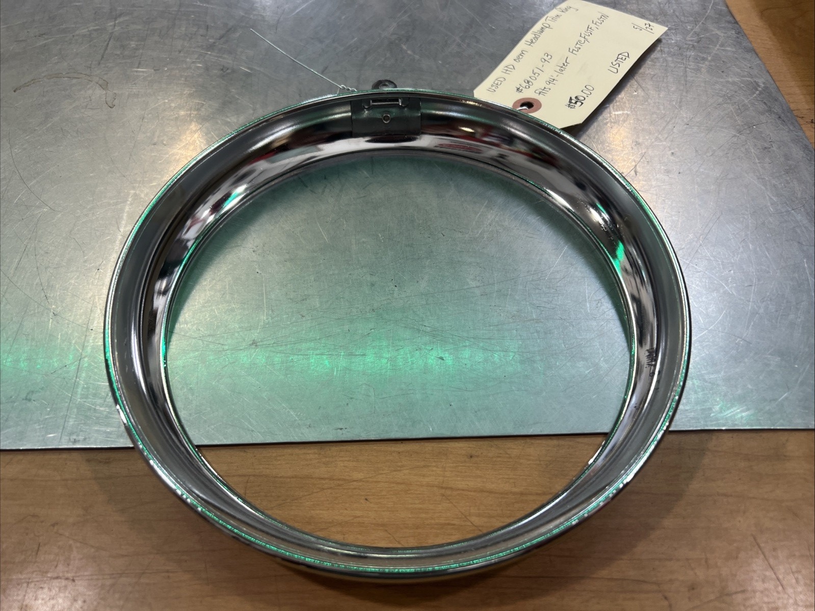 Harley Davidson oem Headlamp Trim Ring #68051-93