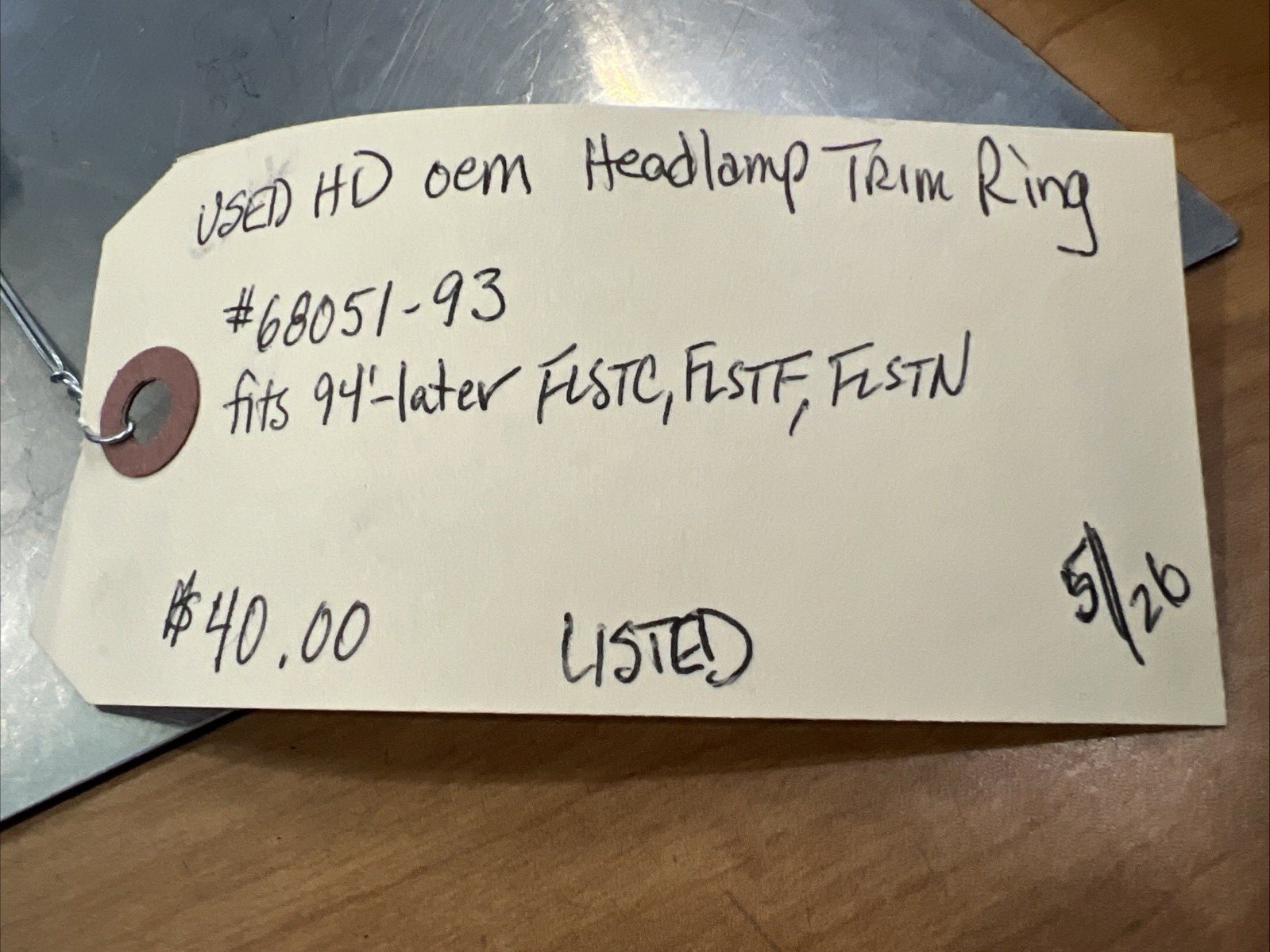 New Motorcycle Parts, New Parts