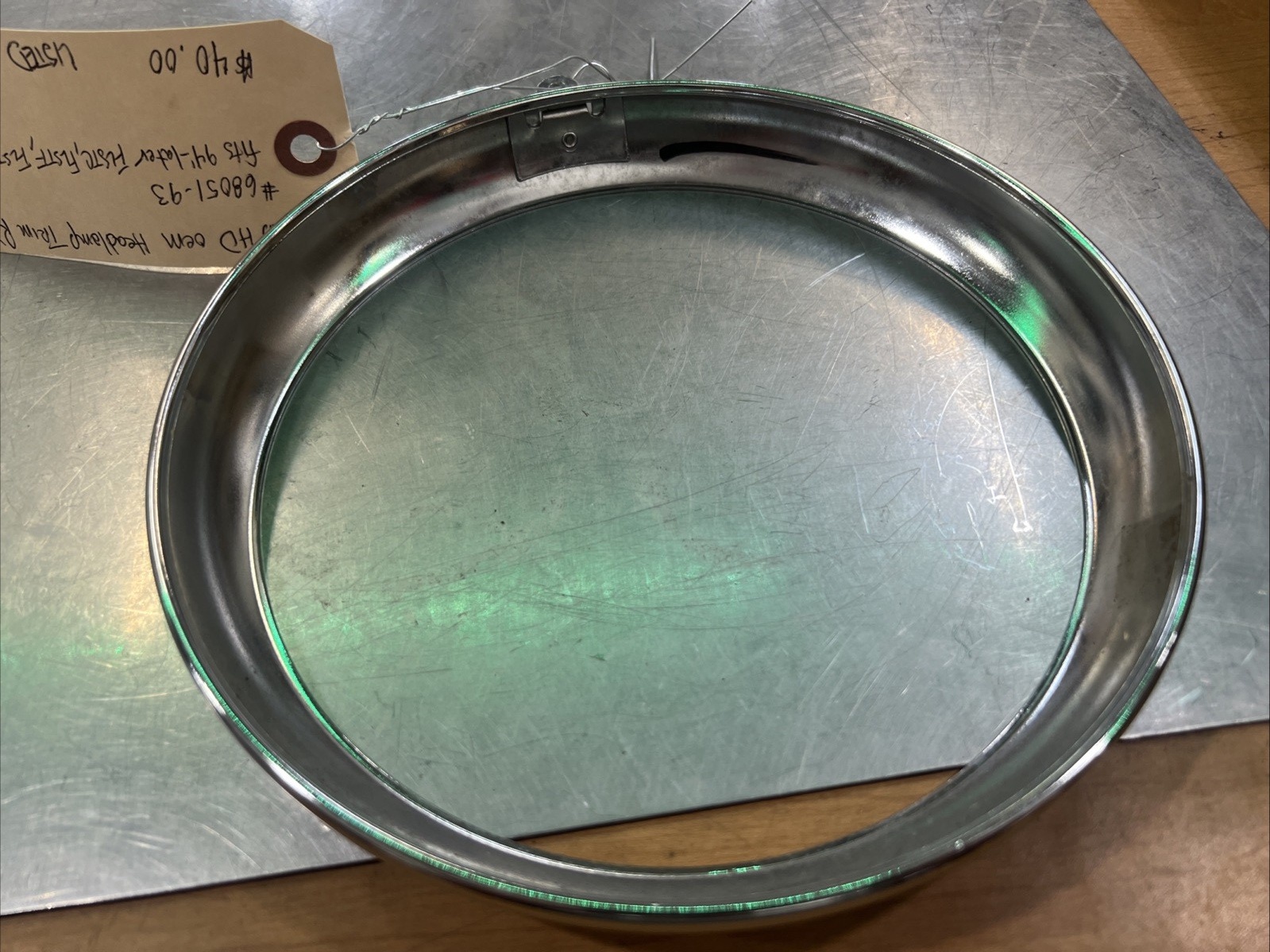 Harley Davidson oem Headlamp Trim Ring #68051-93