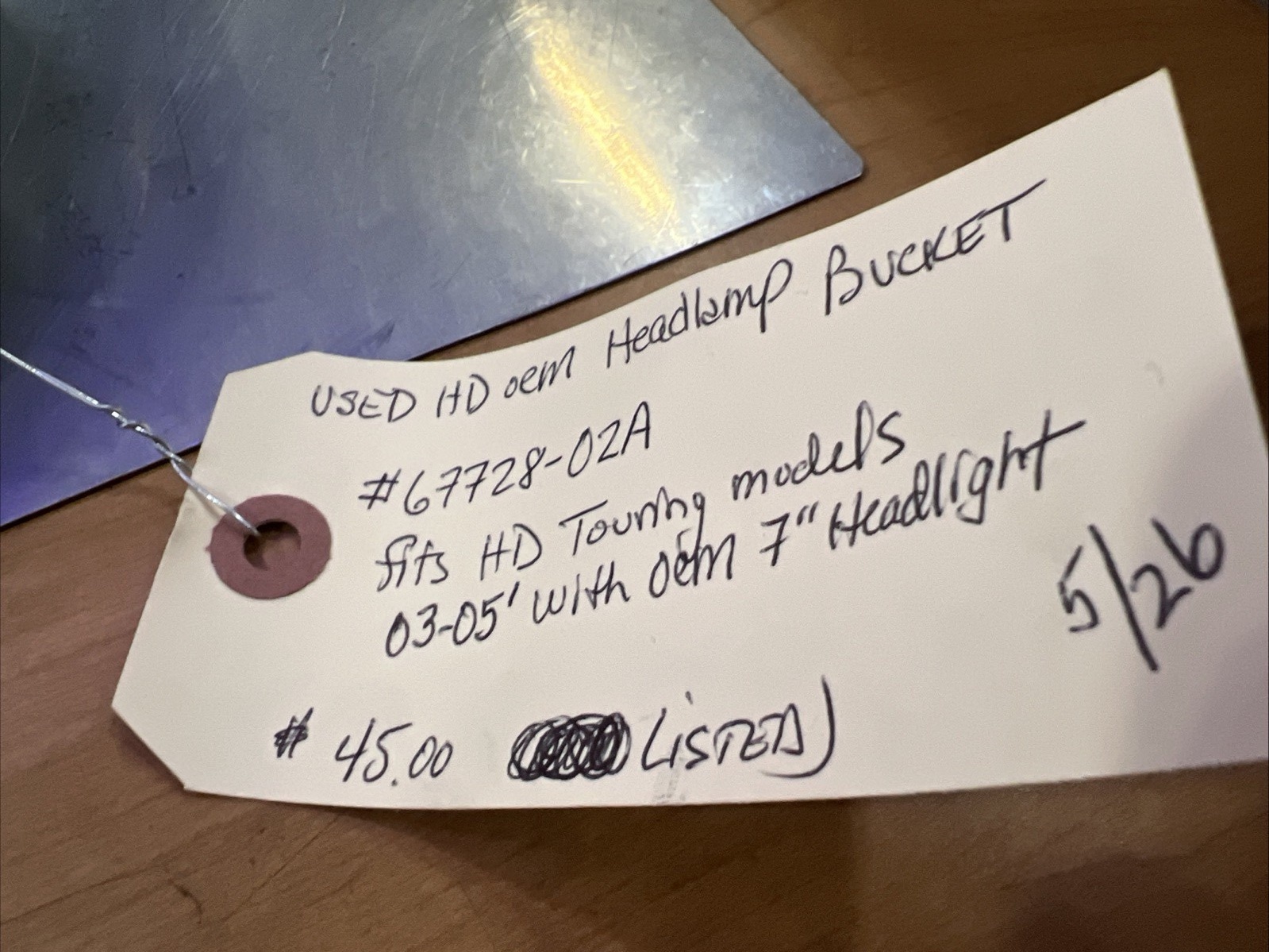 New Motorcycle Parts, New Parts