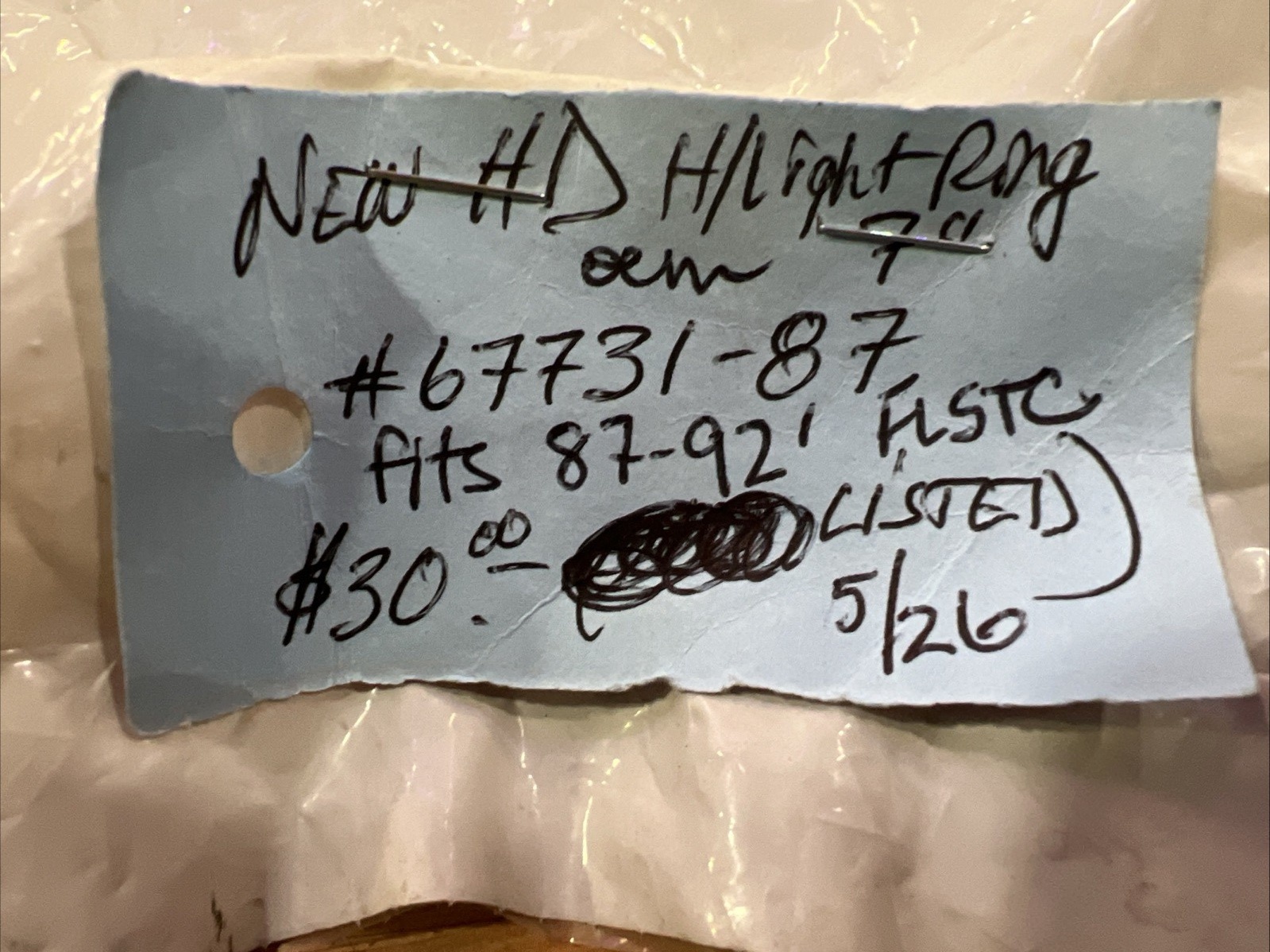 New Motorcycle Parts, New Parts