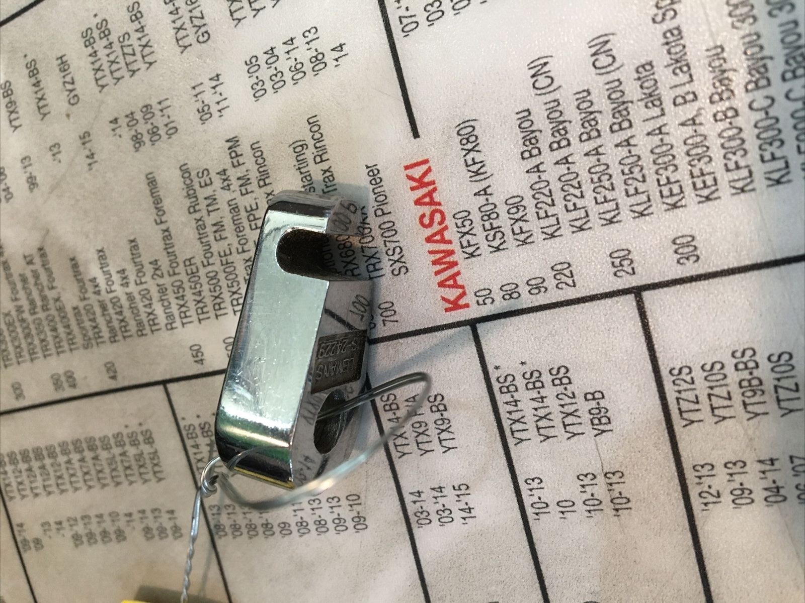 New Motorcycle Parts, New Parts