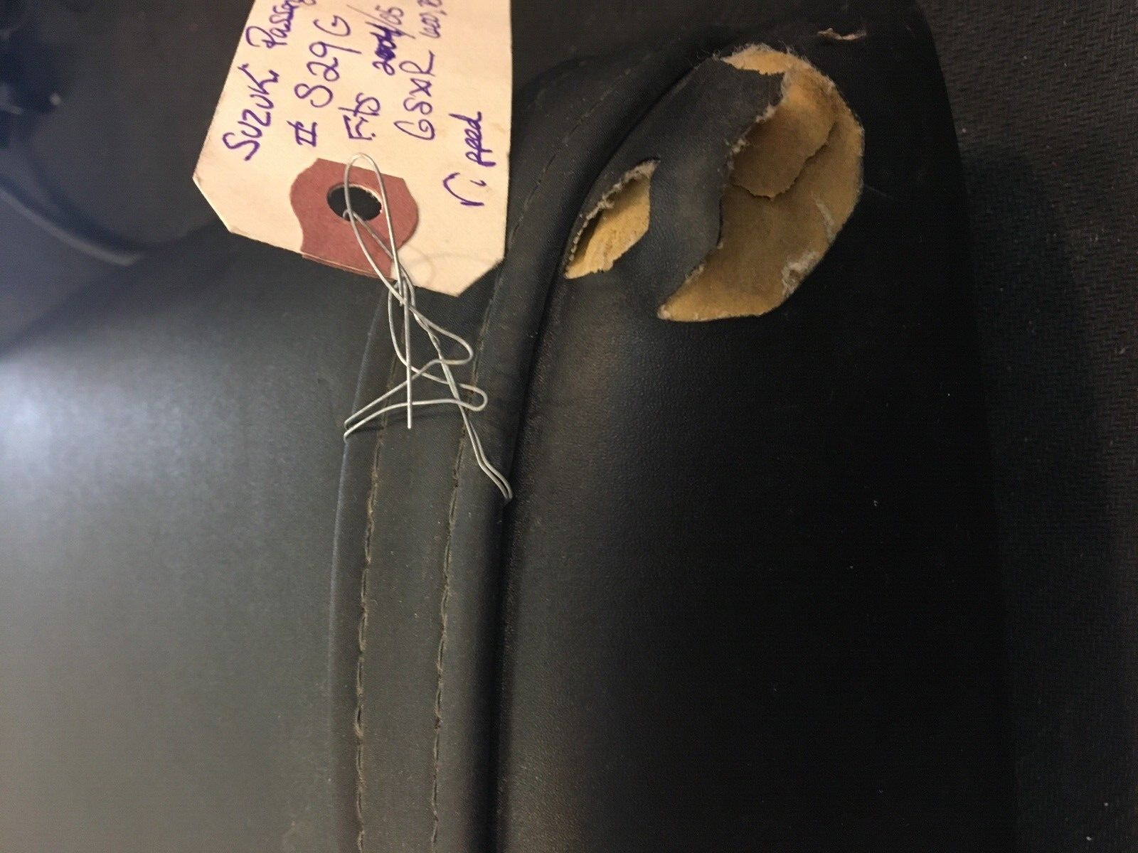 Rear Passenger Pad #S29G | Knobtown Cycle Kansas City