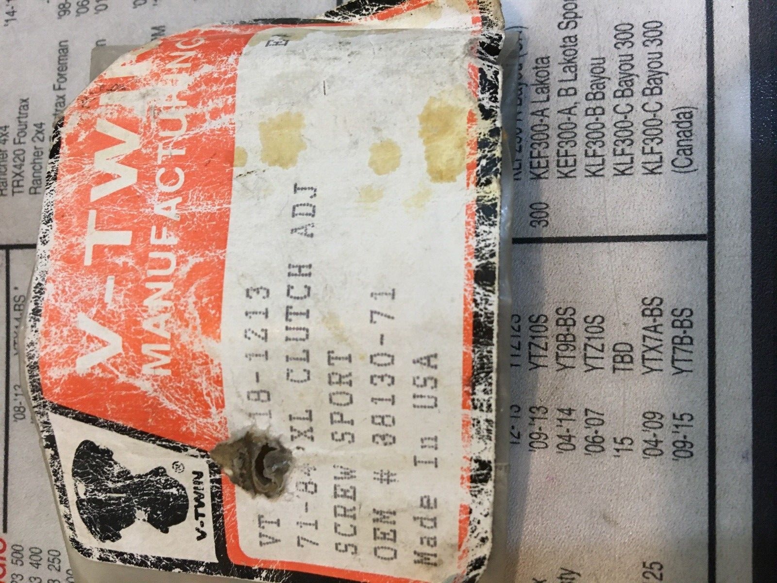 New Motorcycle Parts, New Parts