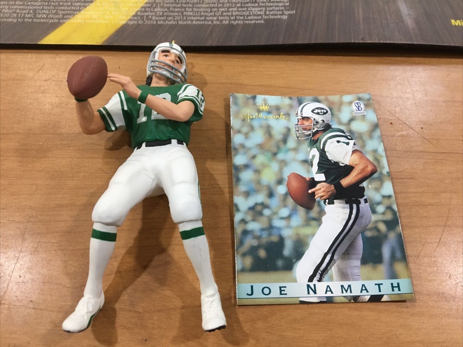 Keepsake Ornament Joe Namath Football Legends Collectors
