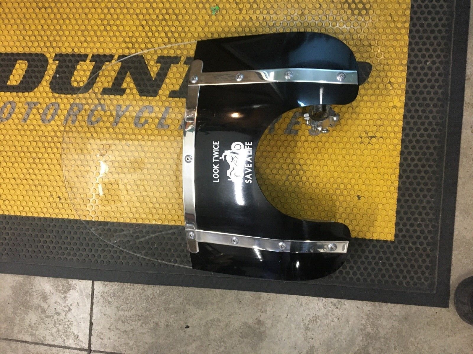 Windshield With 39mm Fork Clamps | Knobtown Cycle