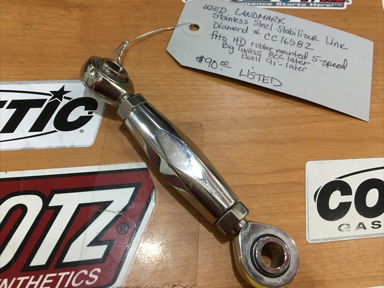 stainless steel stabilizer link #CC16582 | Knobtown Cycle