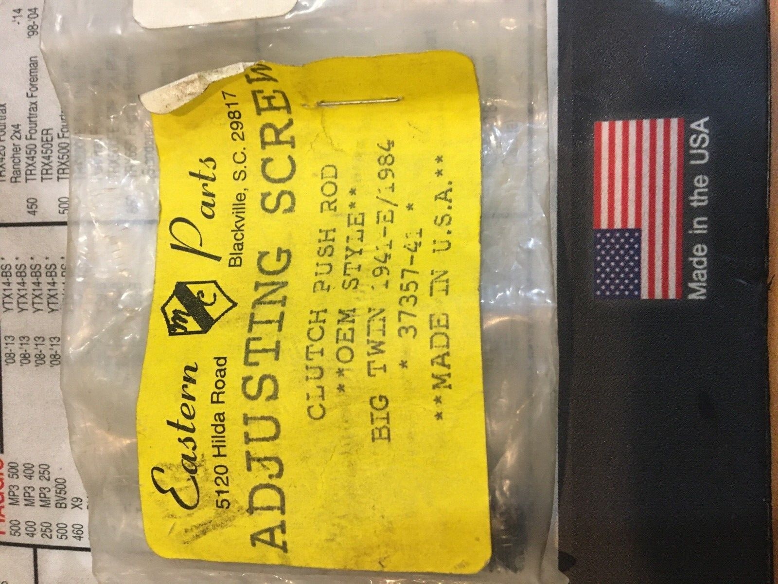 New Motorcycle Parts, New Parts