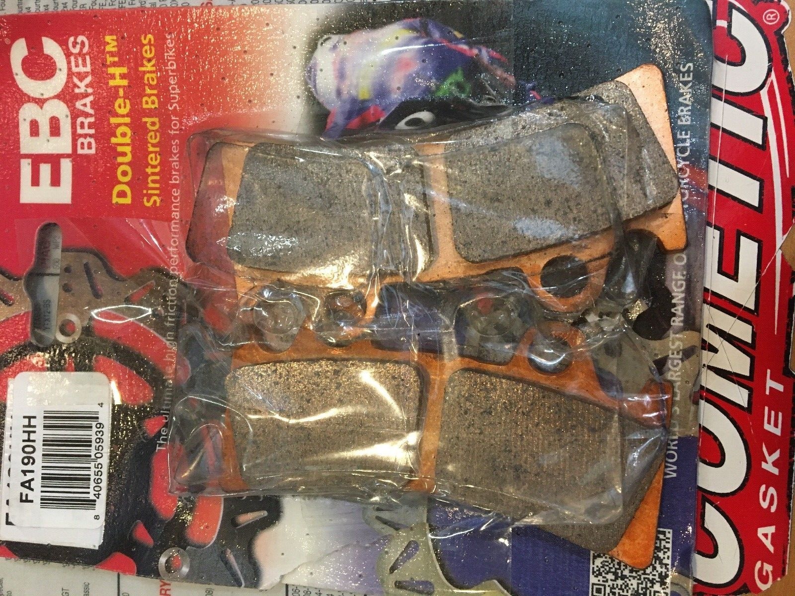 Double H Sintered Brake Pads Front #FA190HH | Knobtown Cycle