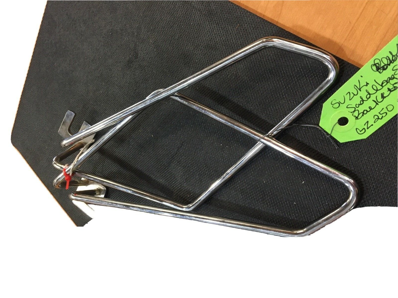 Suzuki Saddlebag support brackets | Knobtown Cycle