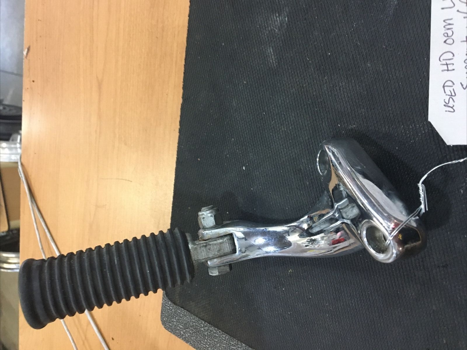 Harley Davidson OEM LH Footrest support with footpeg