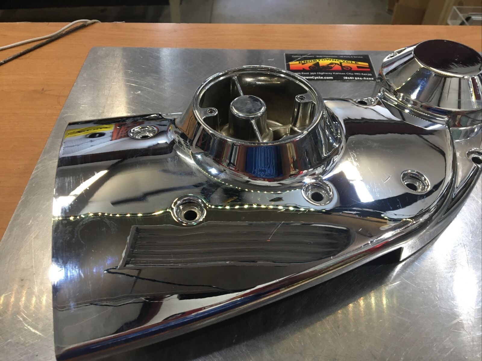 Harley Davidson oem Chrome Gearcase Cover #25213-04