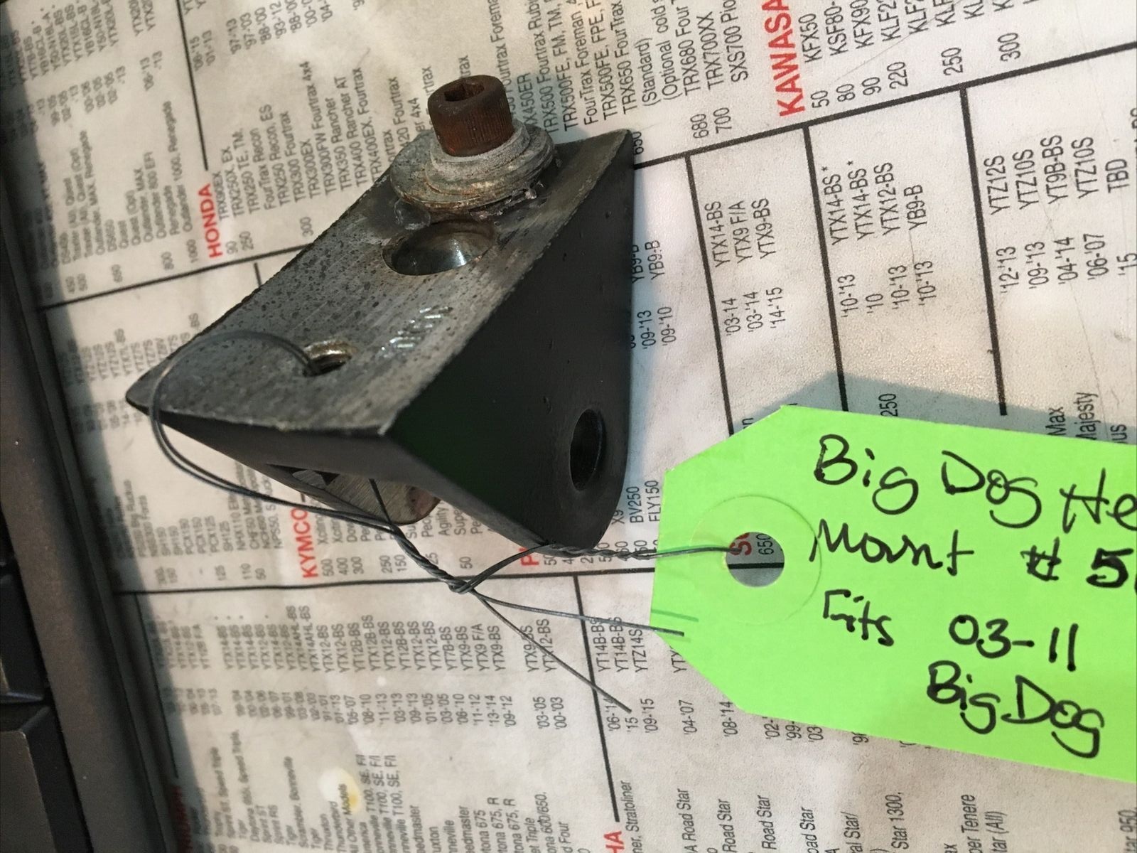 New Motorcycle Parts, New Parts