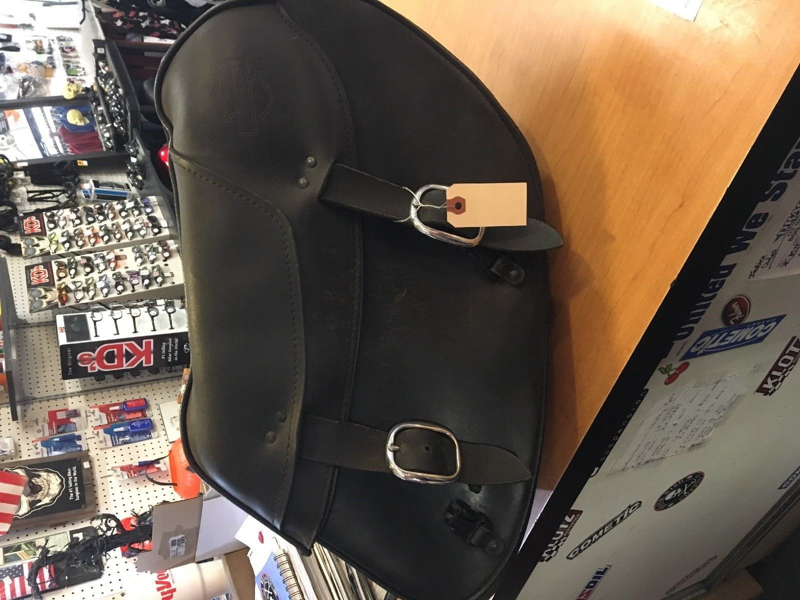 Used HD Leather Saddlebags For Dyna Models | Knobtown Cycle