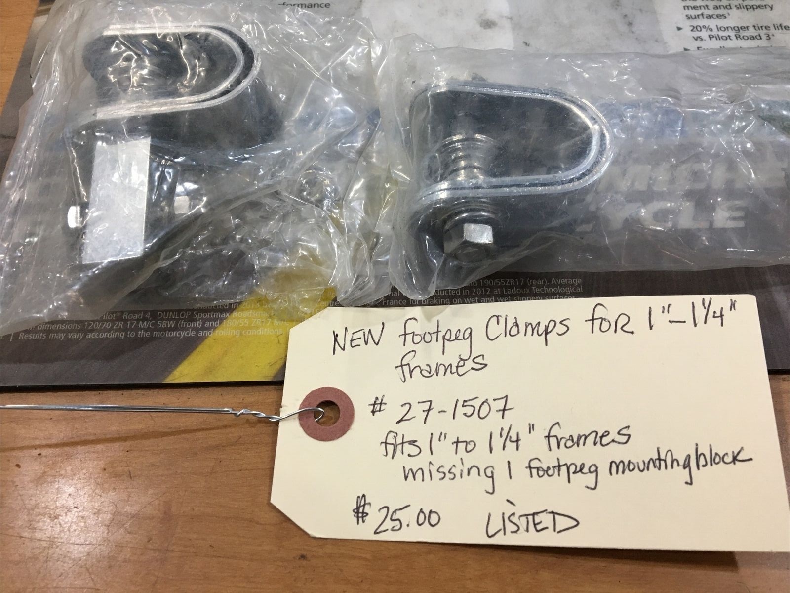 New Motorcycle Parts, New Parts