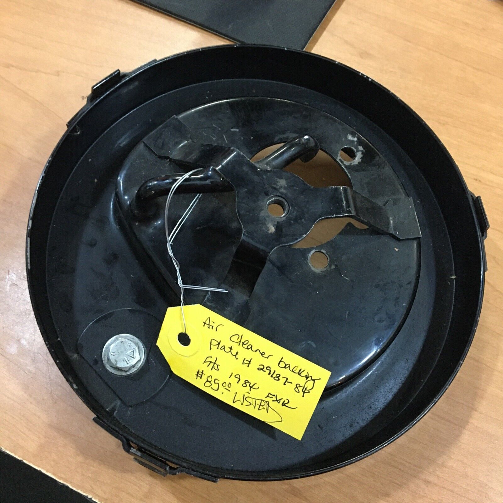 Harley Davidson Air cleaner backing plate #29137-84