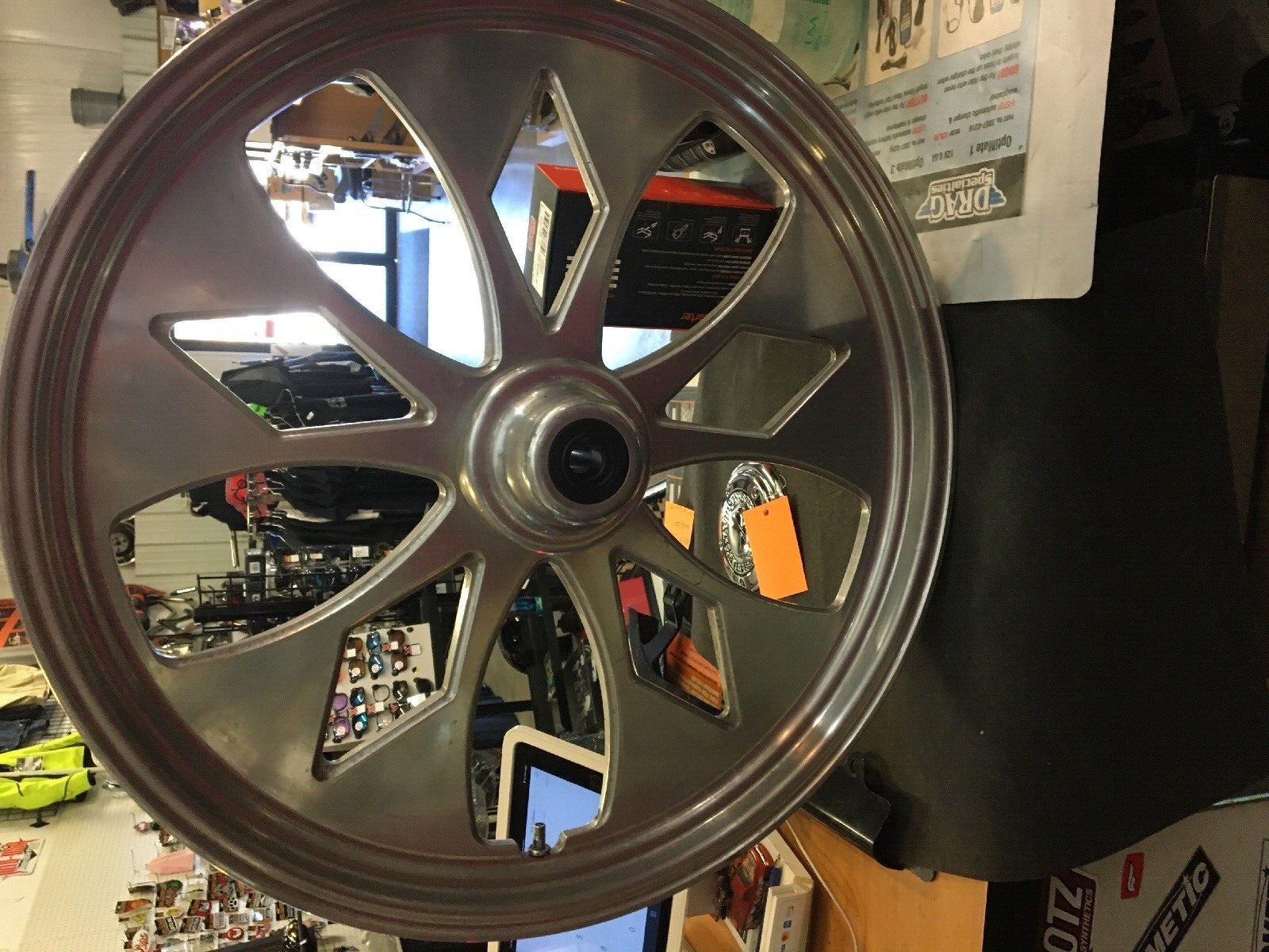 Custom Polished Wheels 21” Frt And 18” Rear