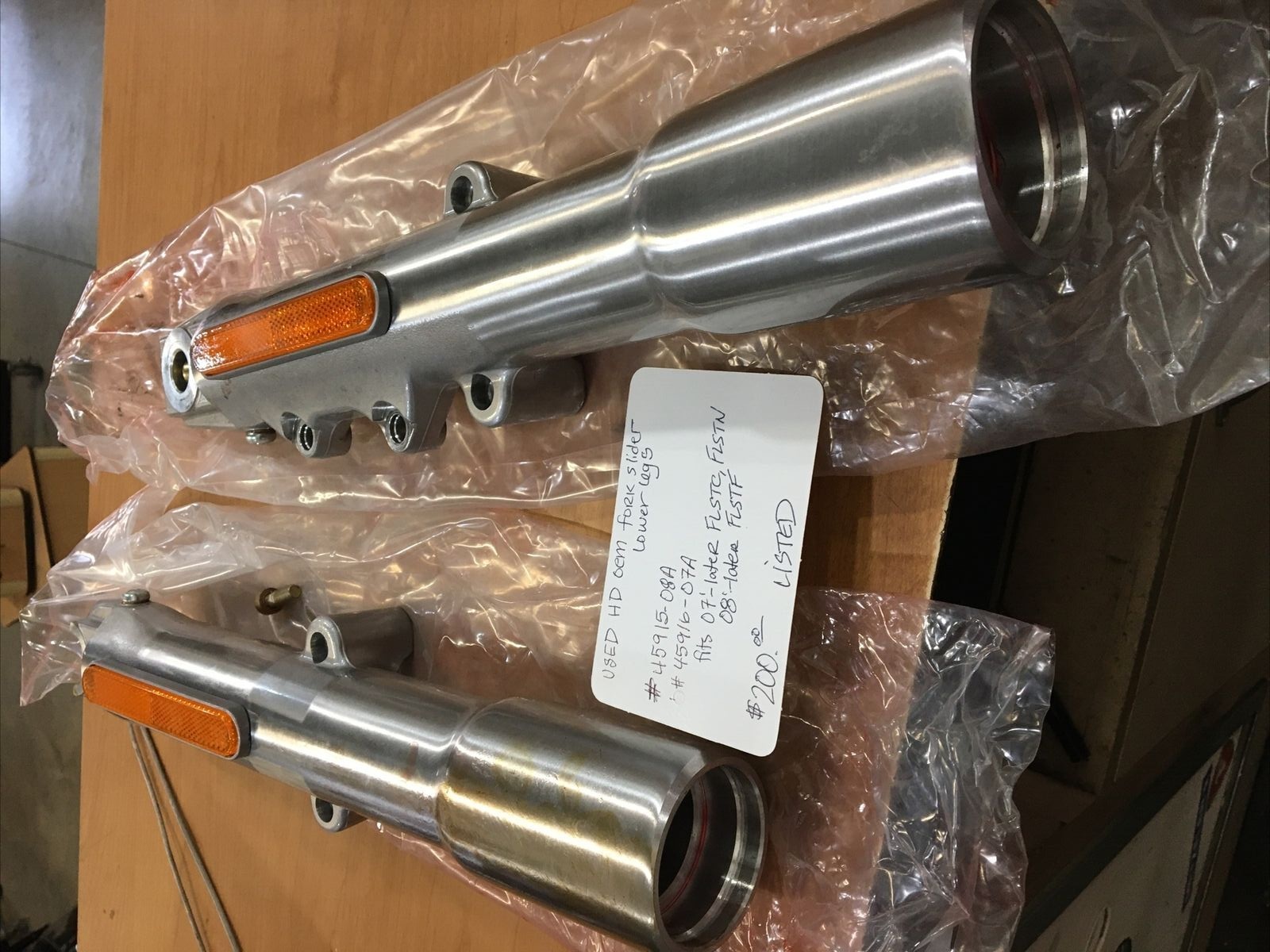 Harley Davidson OEM Fork slider lower legs