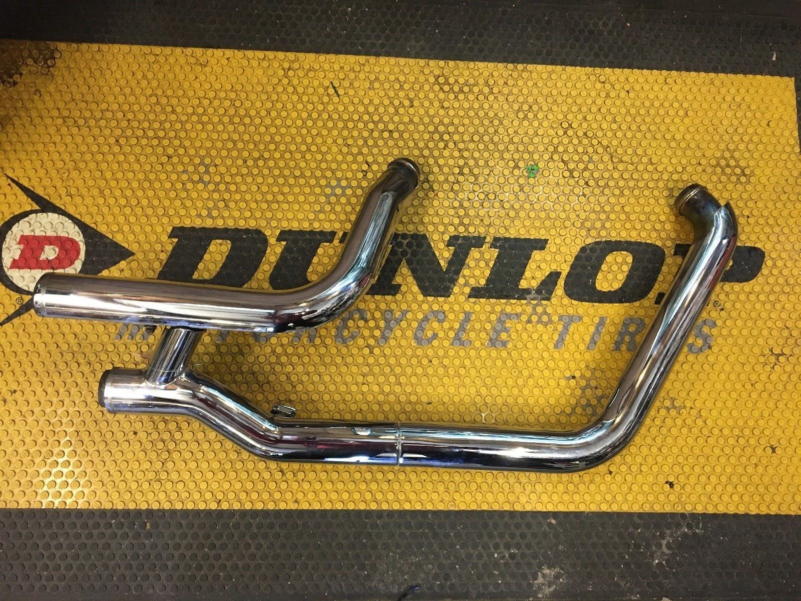 Harley Davidson OEM Exhaust Head Pipes With Heat Shields