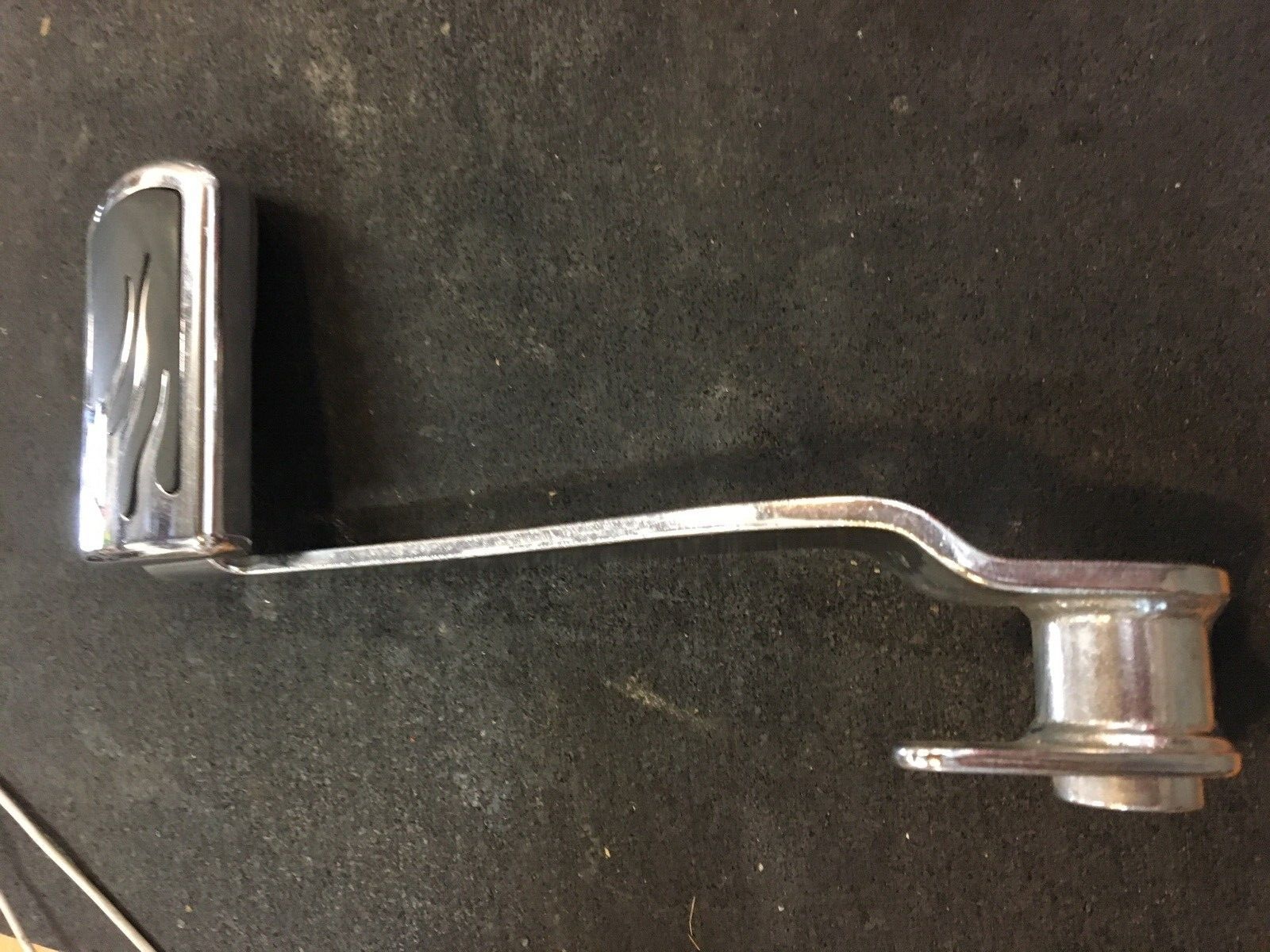 Harley Davidson OEM Rear Brake Lever W/flame Pad #42407-87B