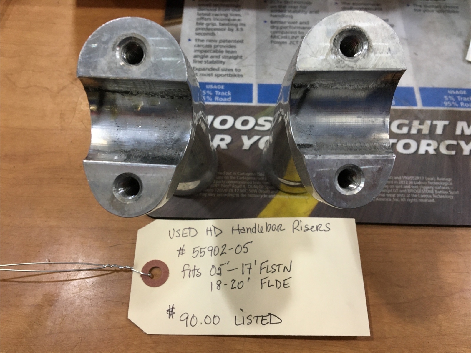 Harley Davidson Handlebar Risers #55902-05 | Knobtown Cycle