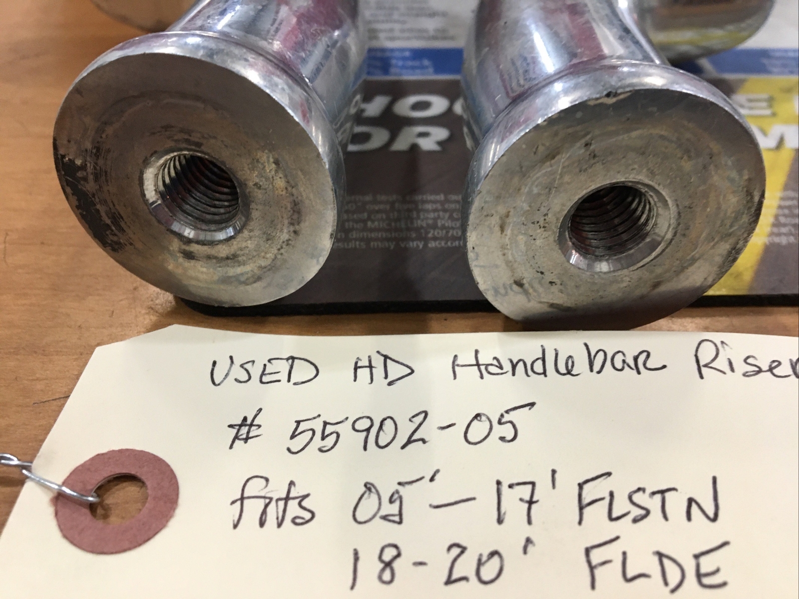 Harley Davidson Handlebar Risers #55902-05 | Knobtown Cycle