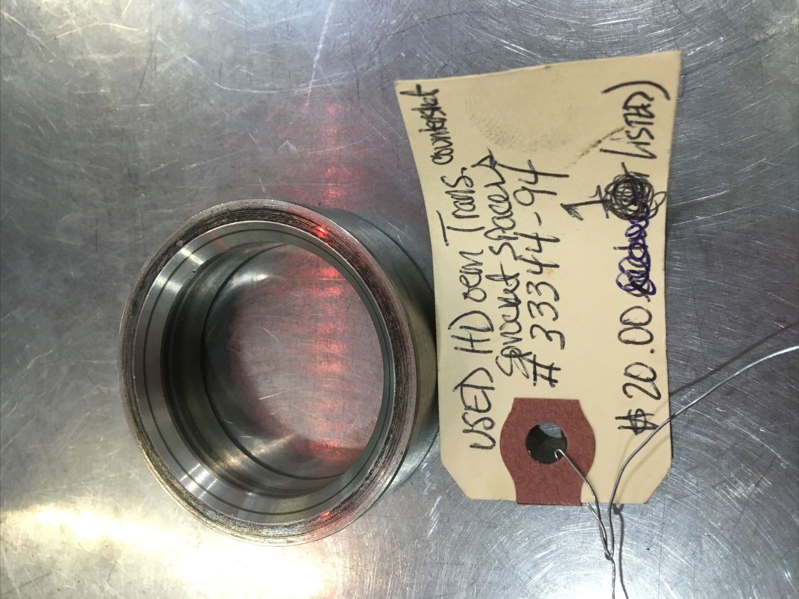 Harley Davidson oem Transmission Sprocket Spacer #33344-94