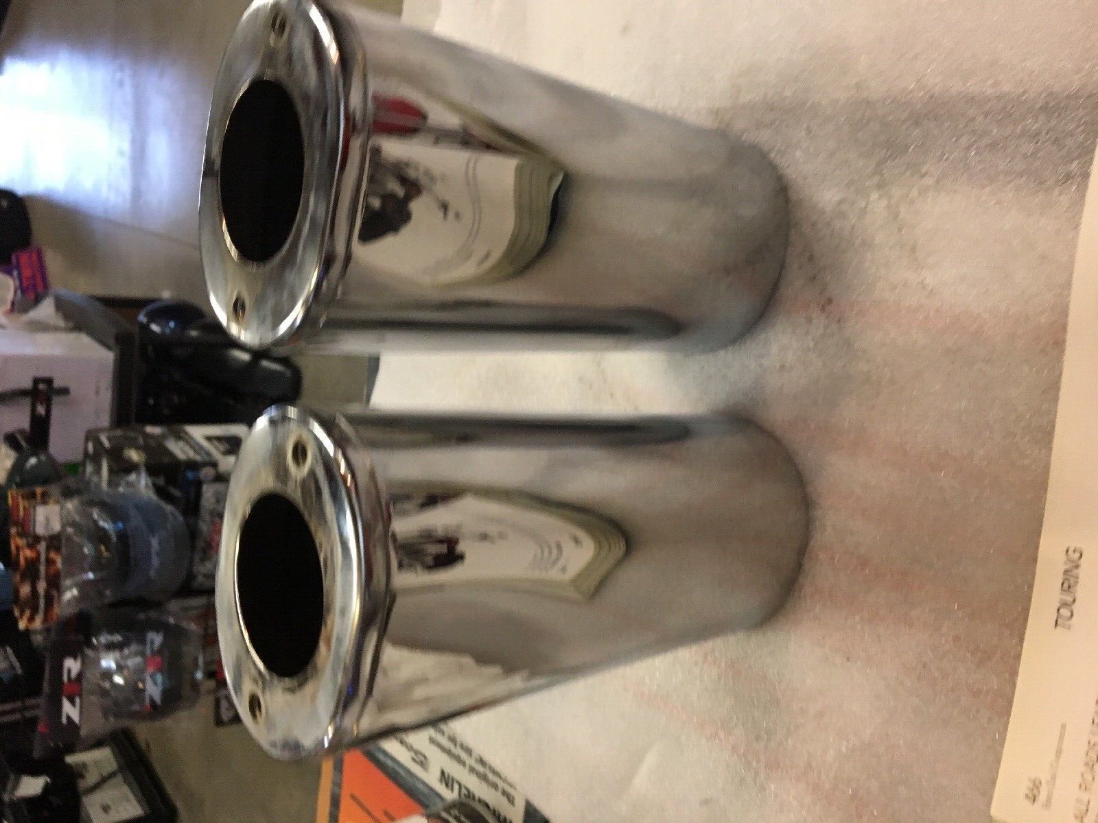 Harley Davidson Chrome Cow Bells #68064-94A | Knobtown Cycle