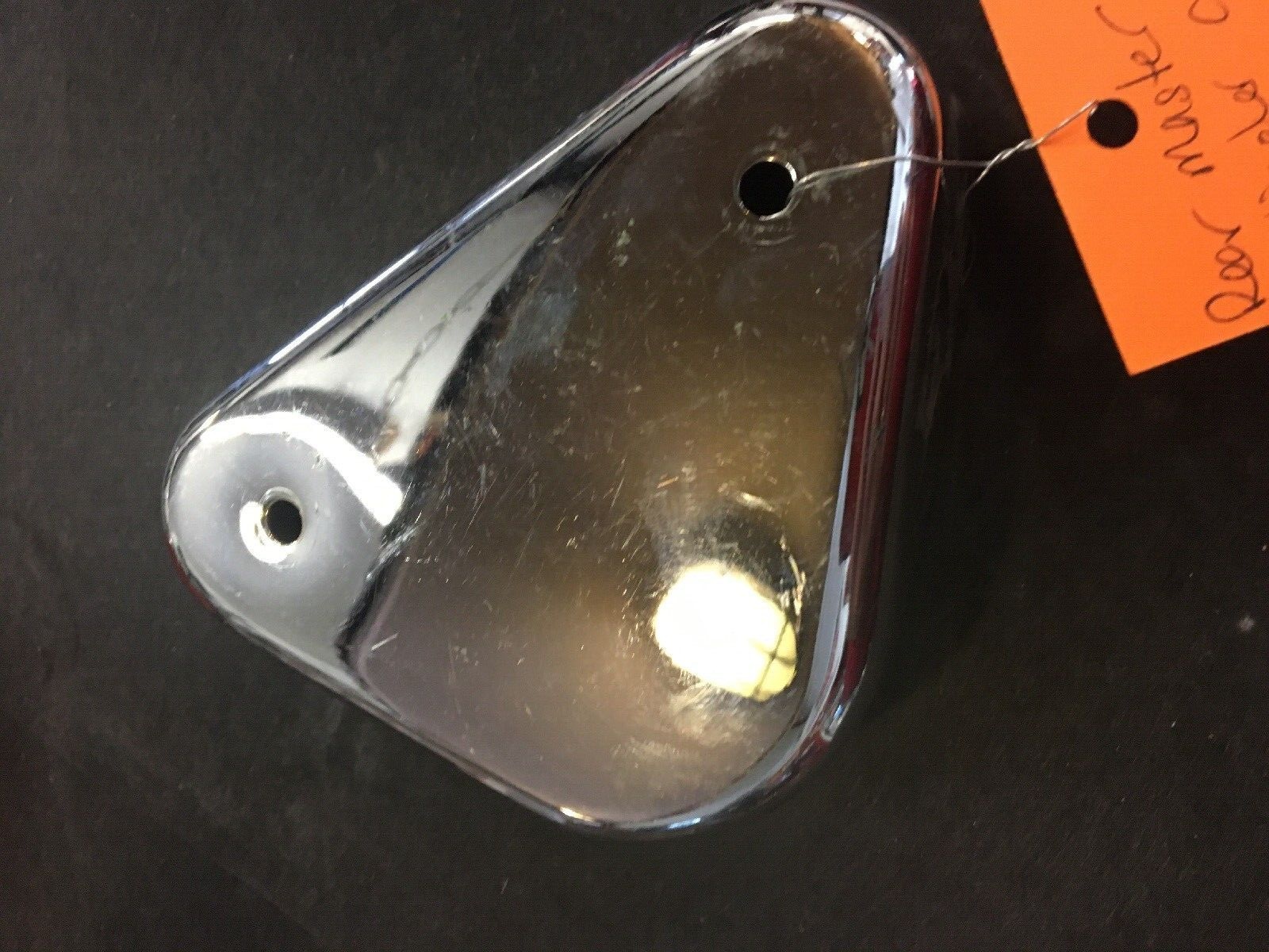 Chrome Rear Master Cylinder Cover #41811-86 | Knobtown Cycle