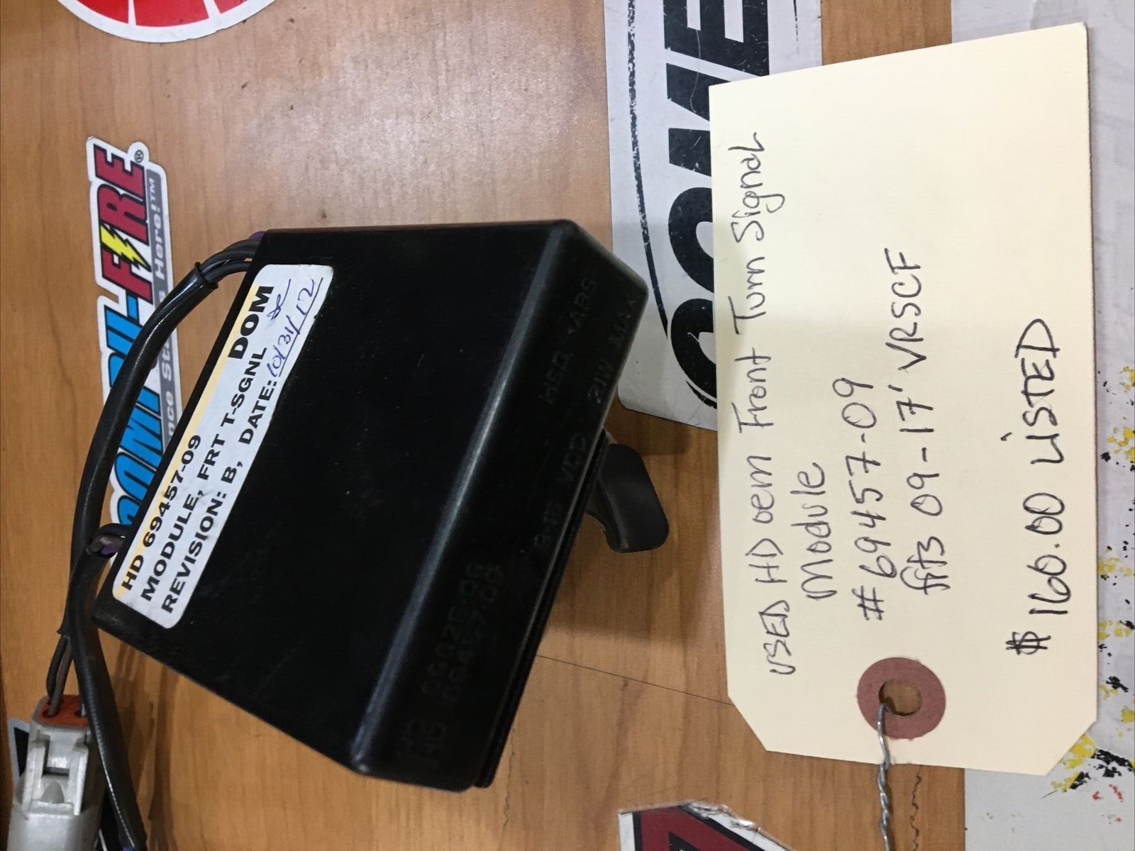 Harley Davidson oem Front Turn Signal Module #69457-09