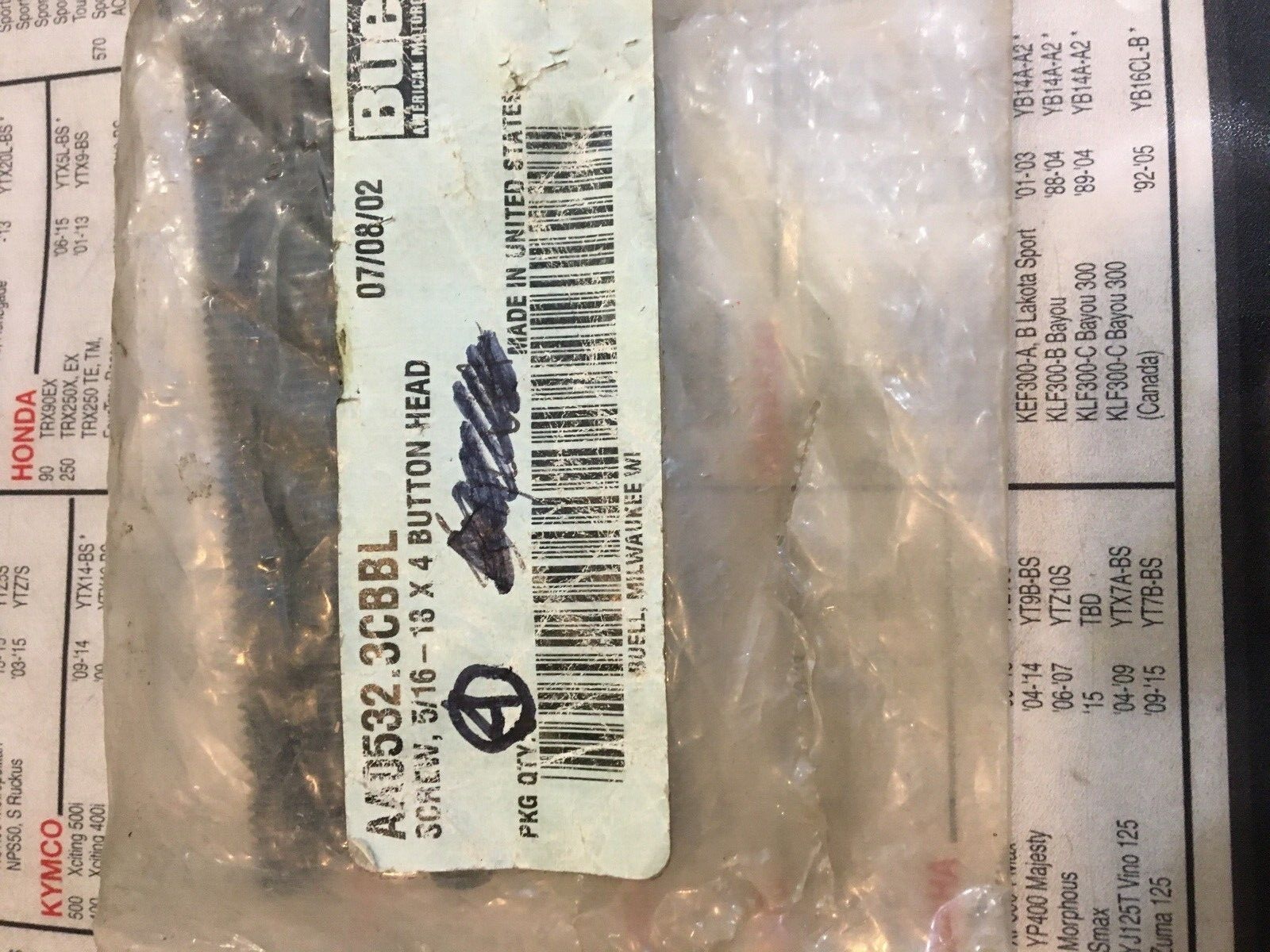 OEM Button Head Screws #AA0532.3CBBL | Knobtown Cycle