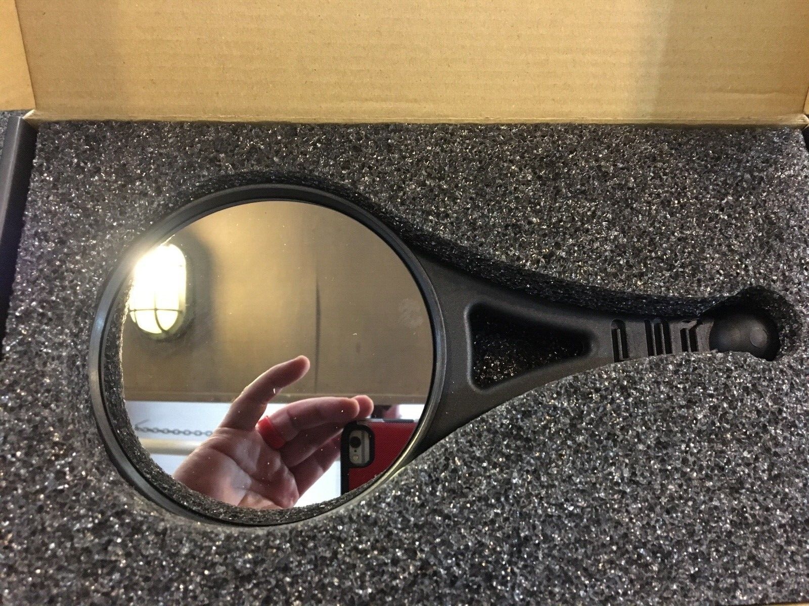 Dual Sport Round Mirror #0640-1084 Not A Pair