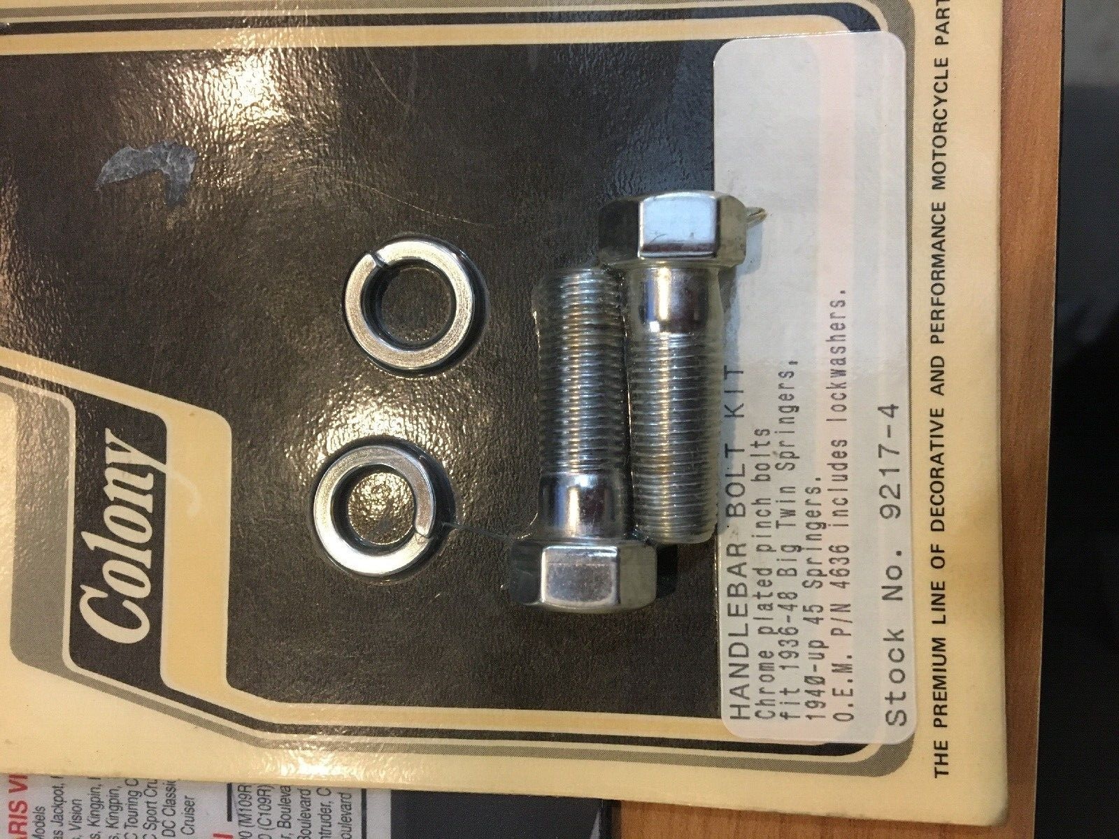 New Motorcycle Parts, New Parts