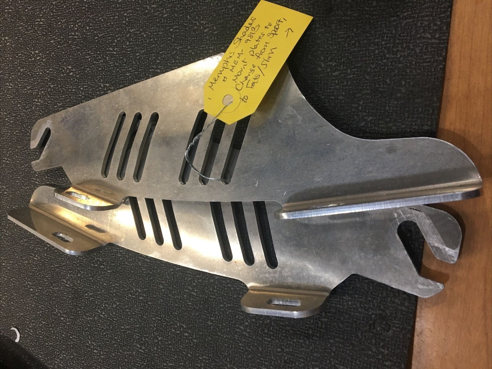 windshield mounting brackets #MEM-9813 | Knobtown Cycle