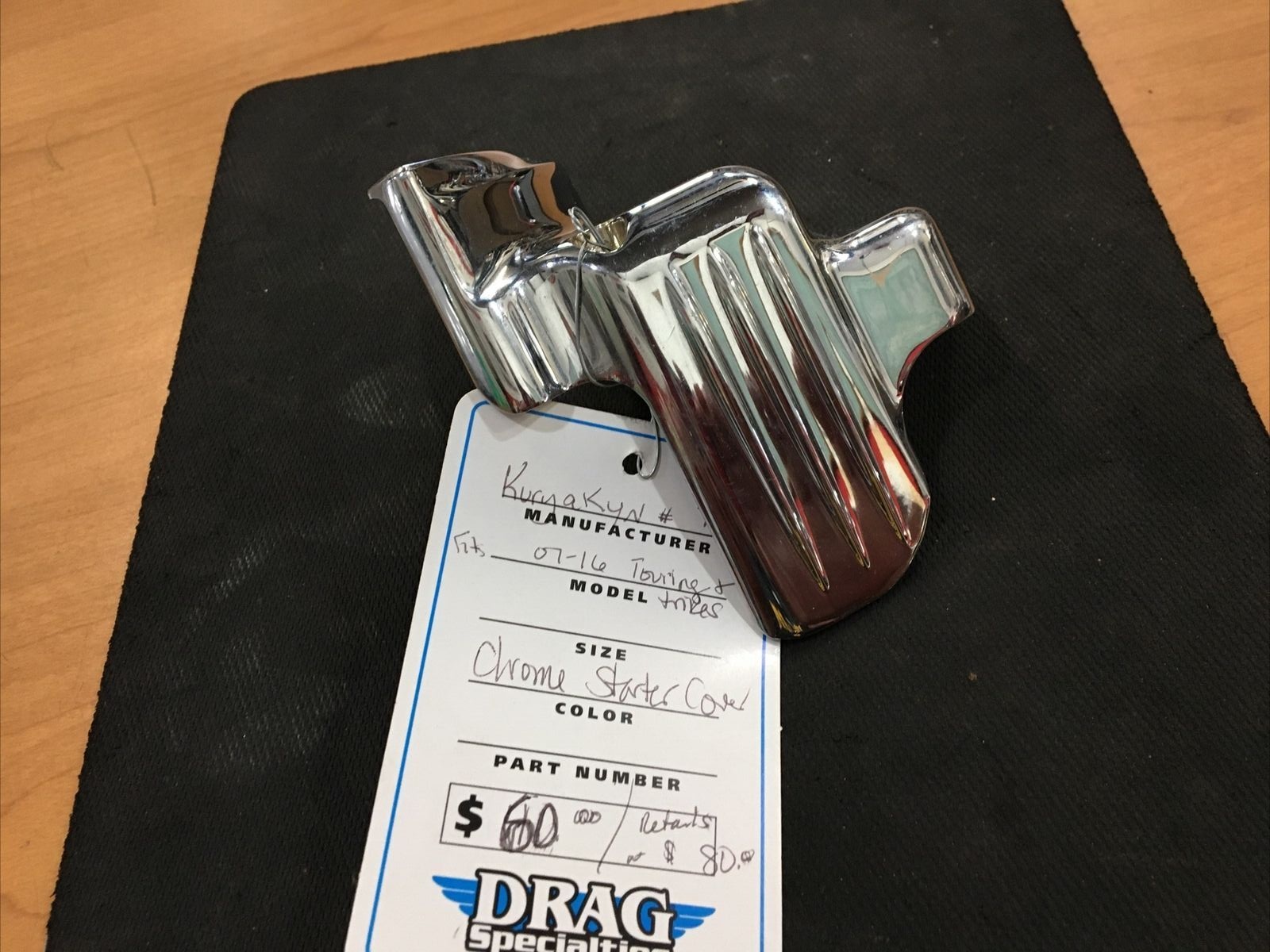 chrome starter cover #7847 | Knobtown Cycle Kansas City