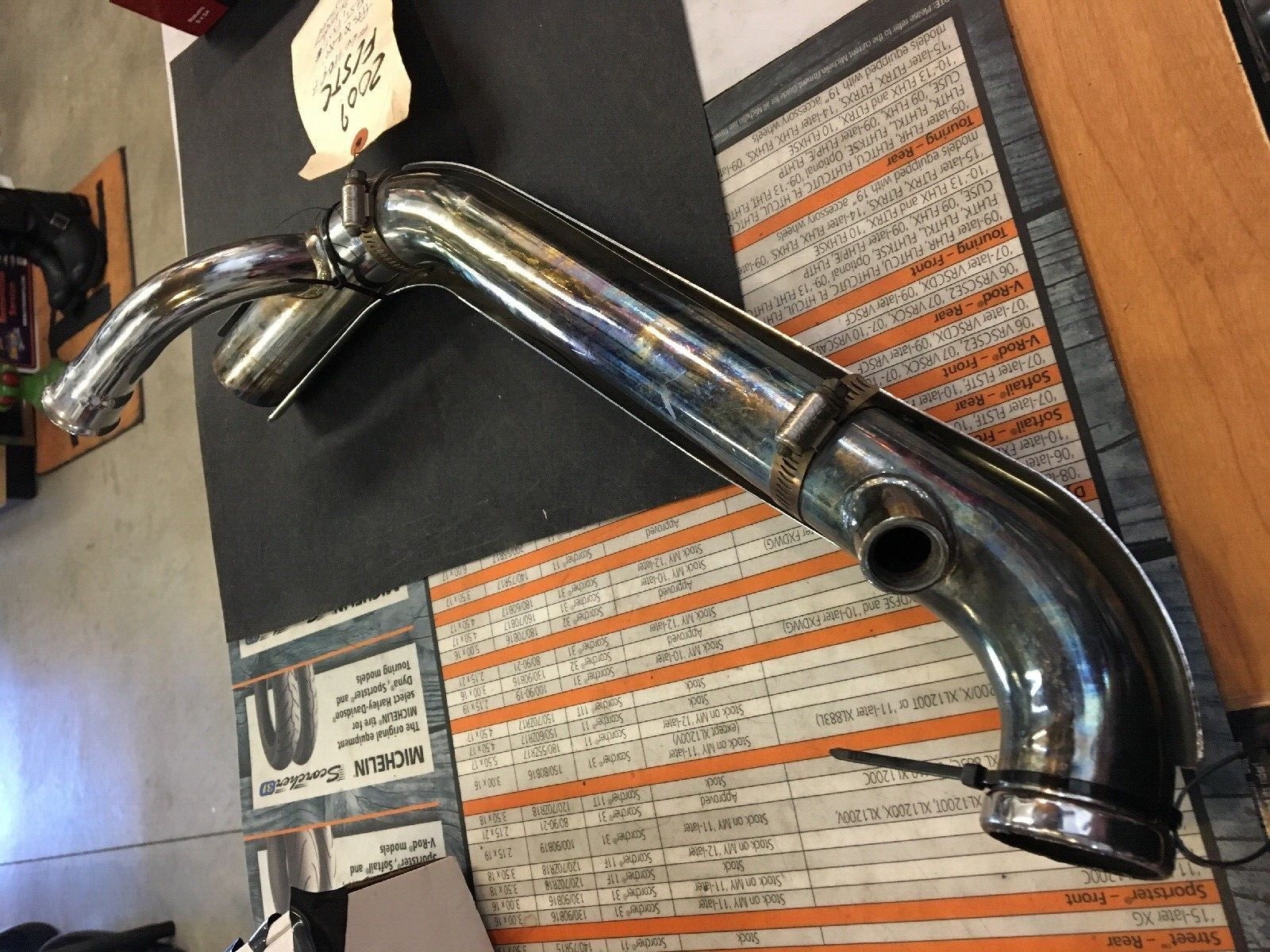 Harley Davidson OEM Front Exhaust Pipe Assembly #66780-07