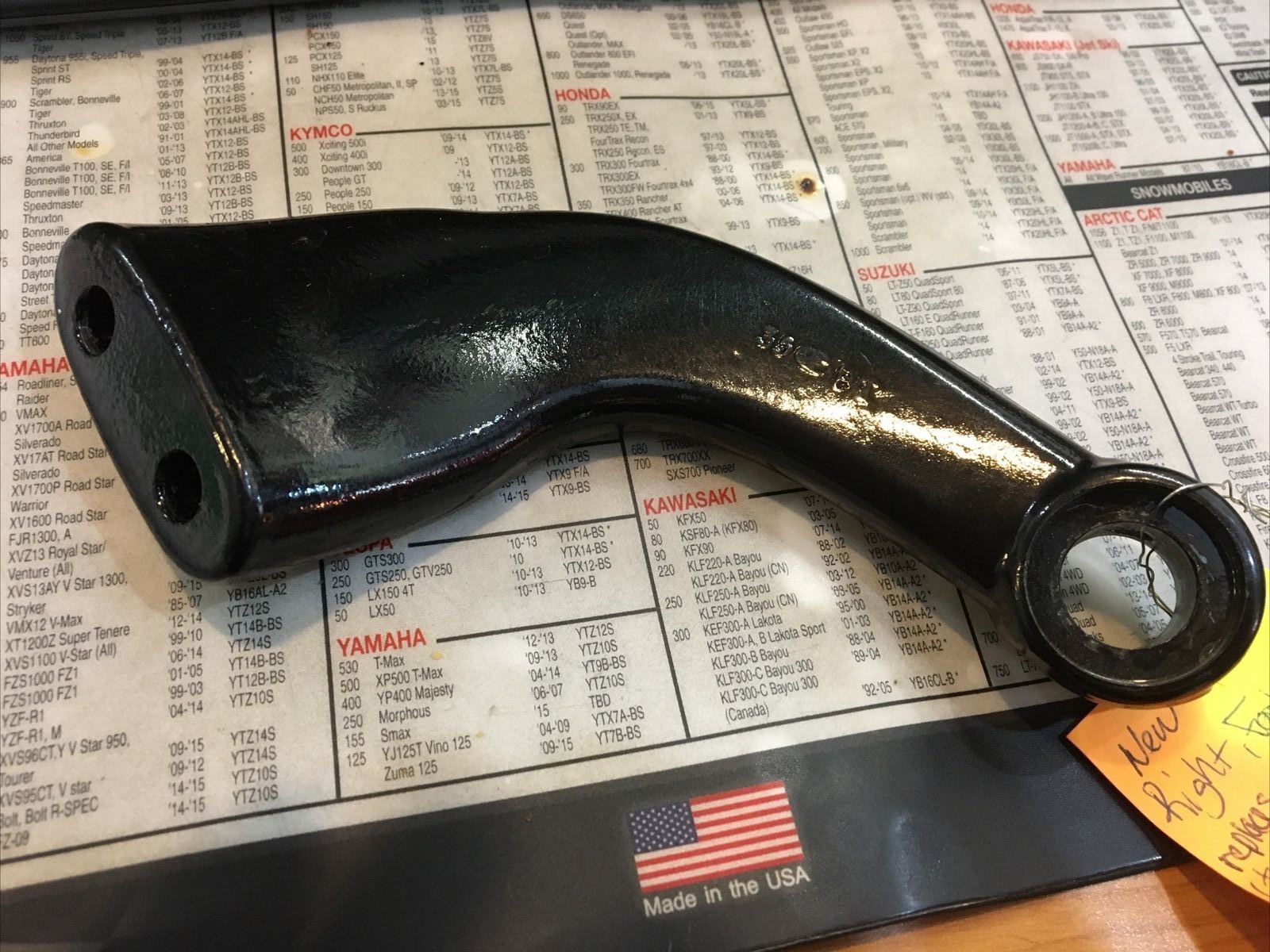 Right Foot Peg Bracket Replaces OEM #42971-04