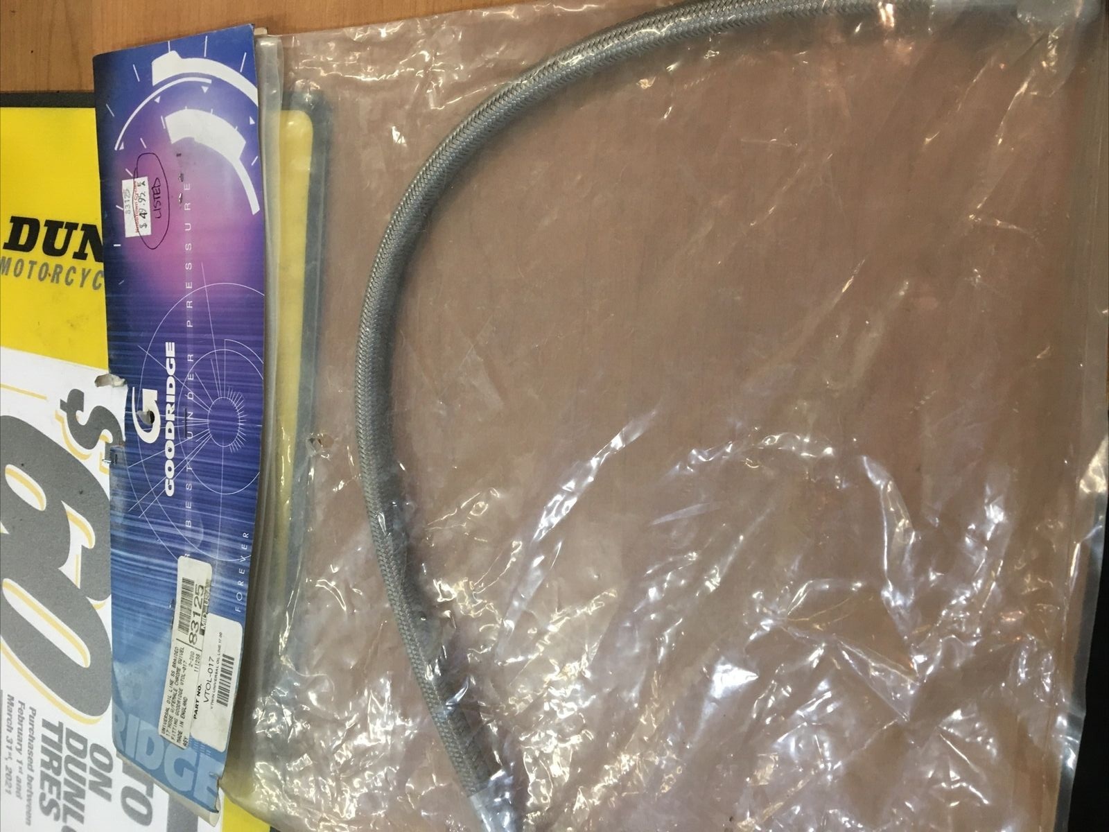 Steel Braided Universal Oil Line With Chrome Swivel Fittings