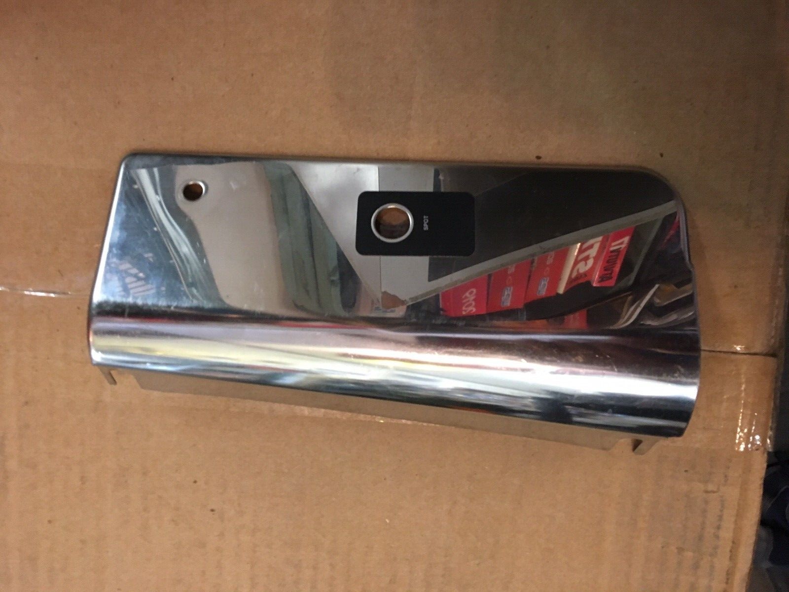 Back Panel Left W/ Switch Hole#67821-87 | Knobtown Cycle