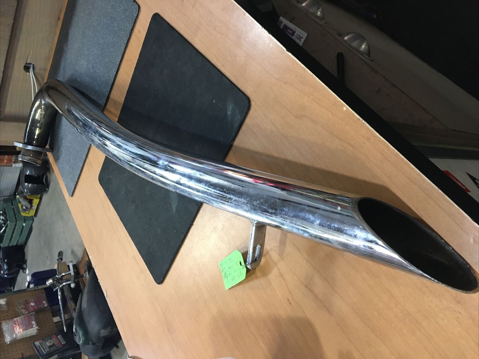 front curved drag pipe #30-0295 | Knobtown Cycle Kansas City