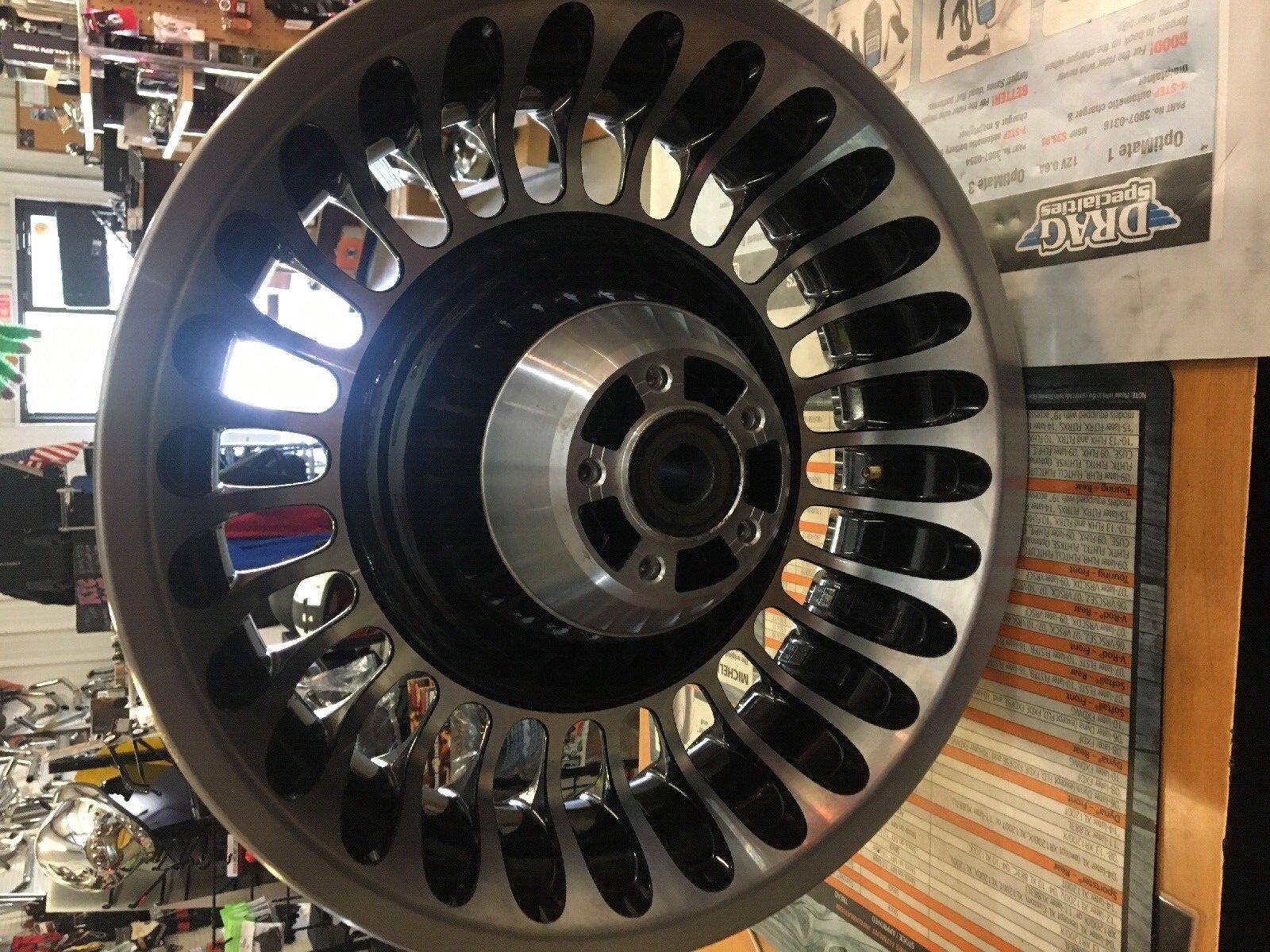 Harley Davidson OEM 28 Spoke Black 16” Rear Wheel