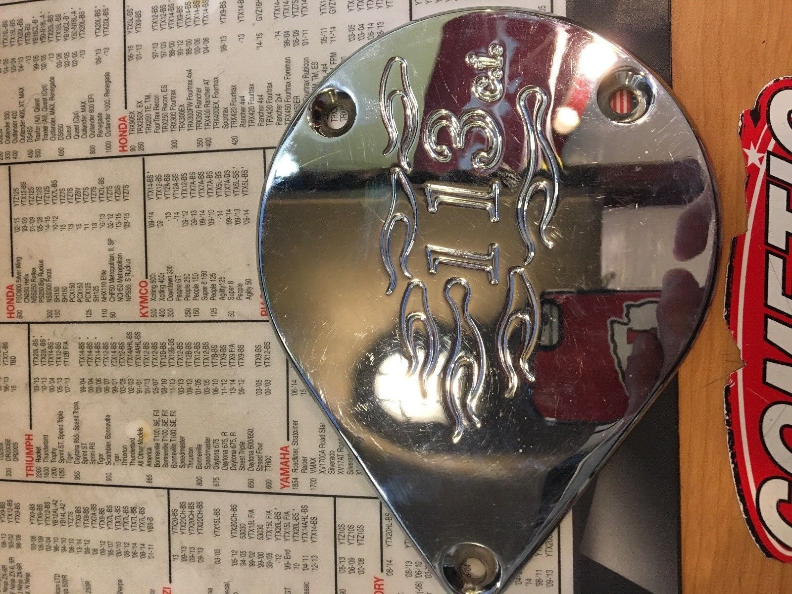 Chrome Accutronix Air Cleaner Insert | Knobtown Cycle