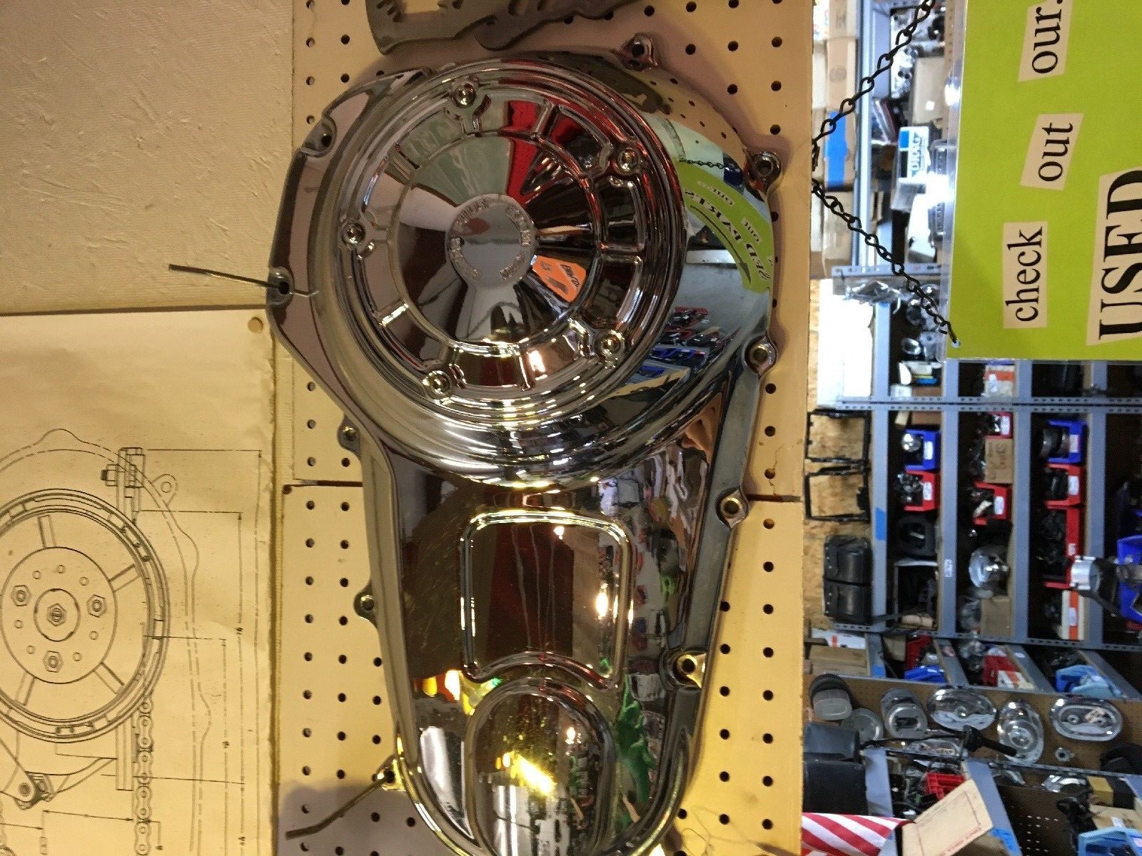 HD Chrome Outer Primary Cover | Knobtown Cycle Kansas City